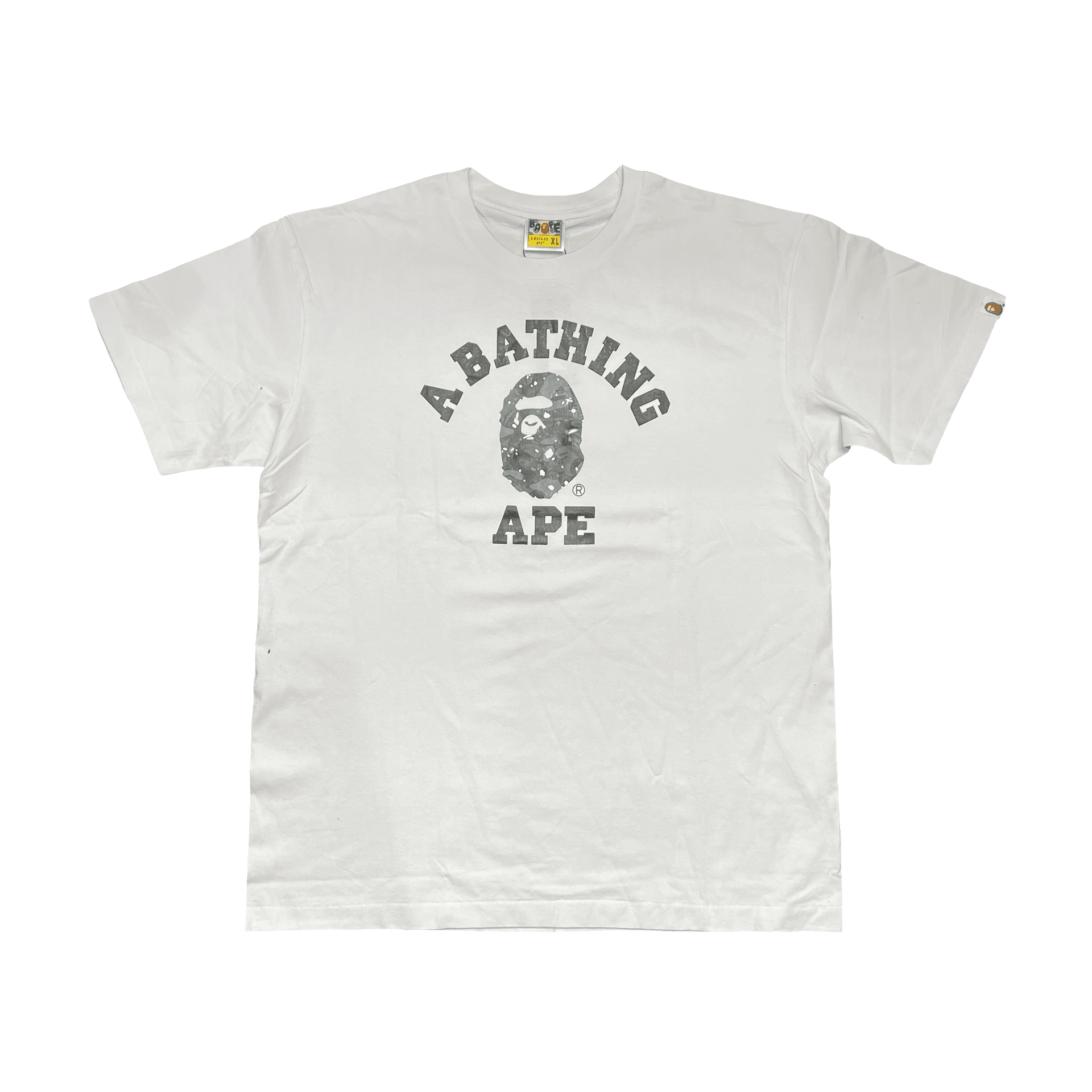 Bape White T-shirt Black Camo — photo 1 of 2