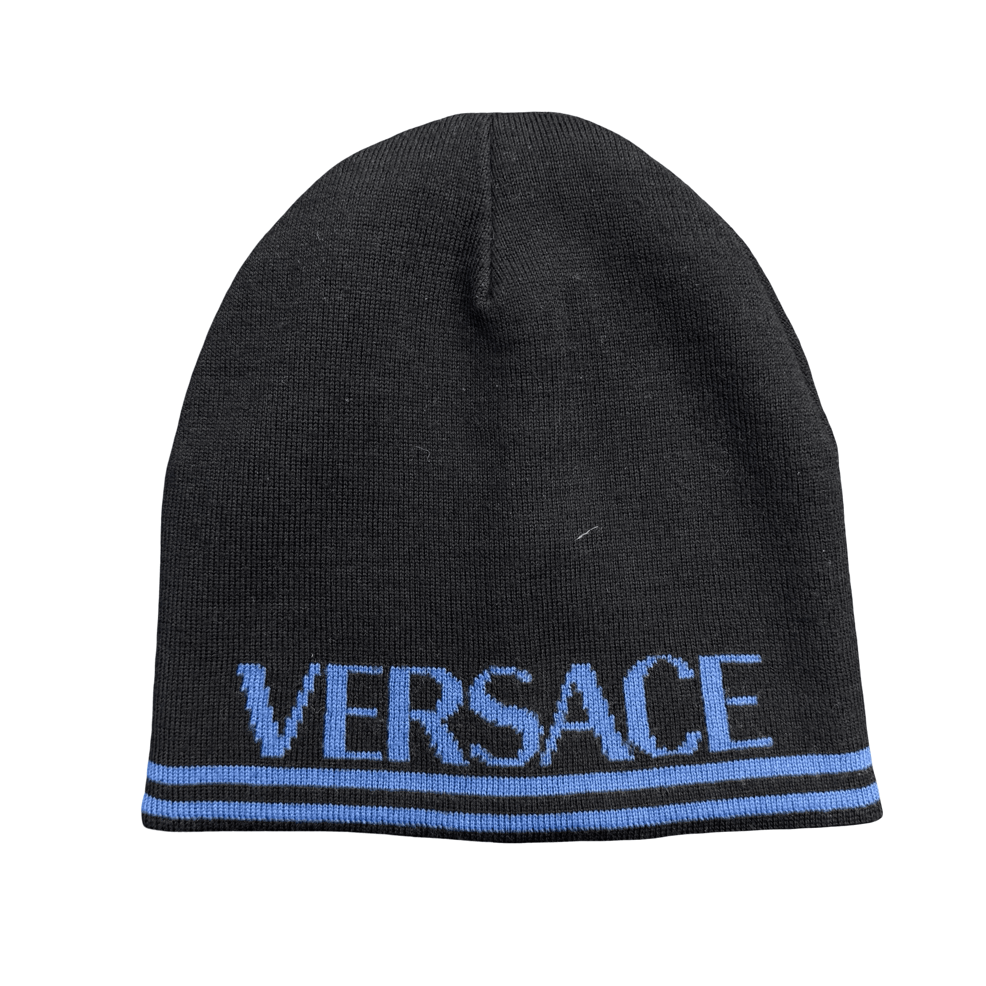 Versace Beanie Black Blue — photo 1 of 2