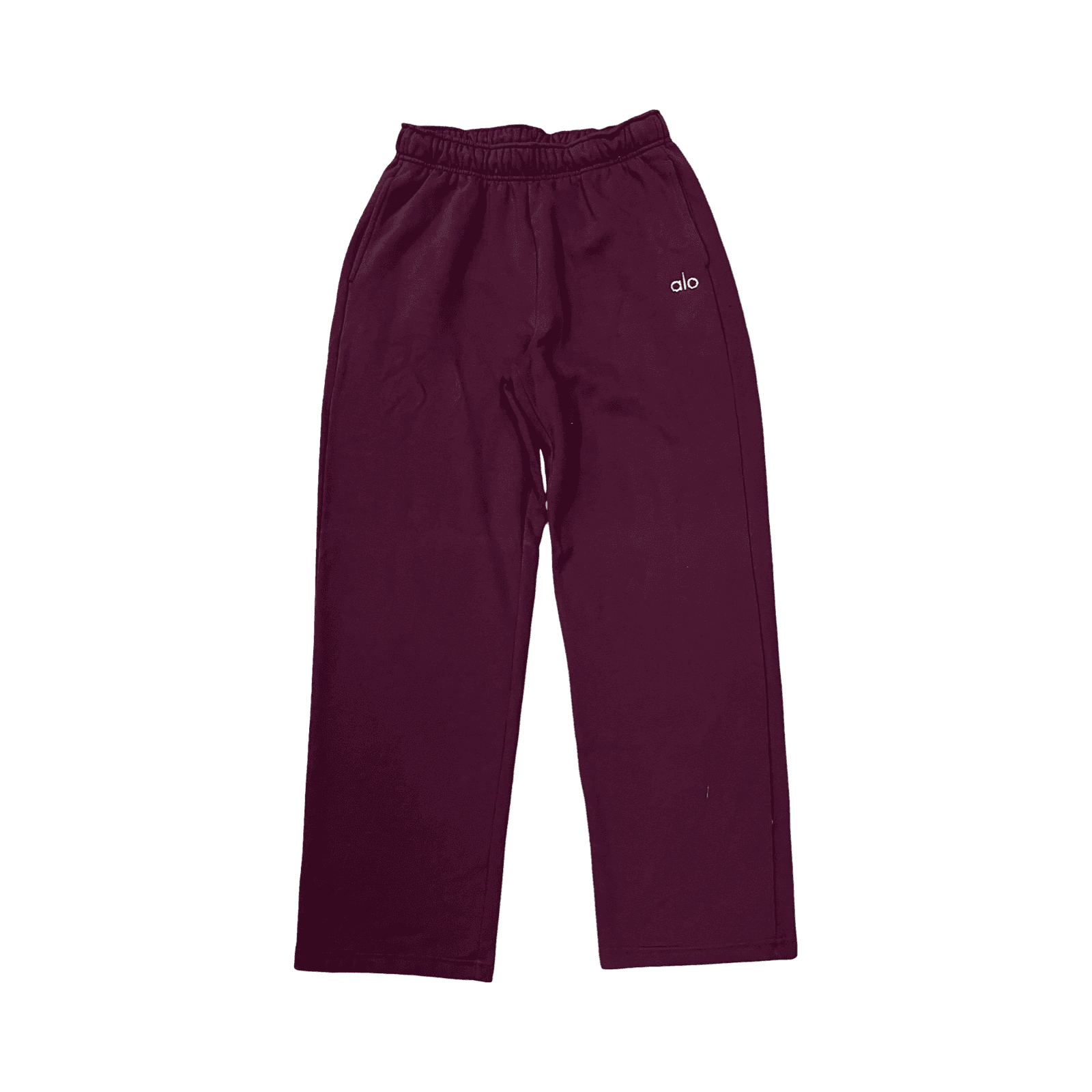 Alo Yoga Accolade Straight Leg Sweatpants Maroon
