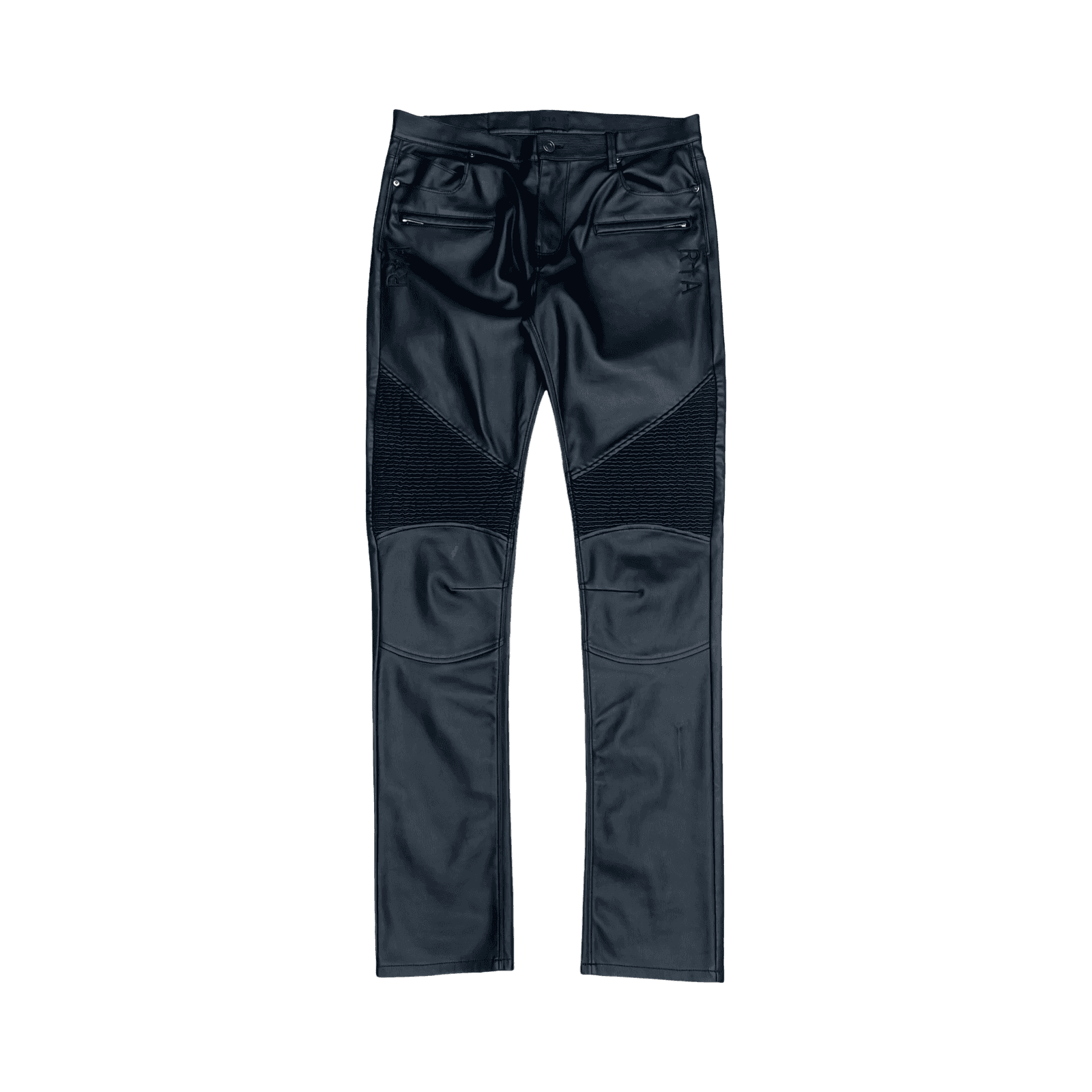 RTA Stitched Leather Jeans Black — photo 1 of 2