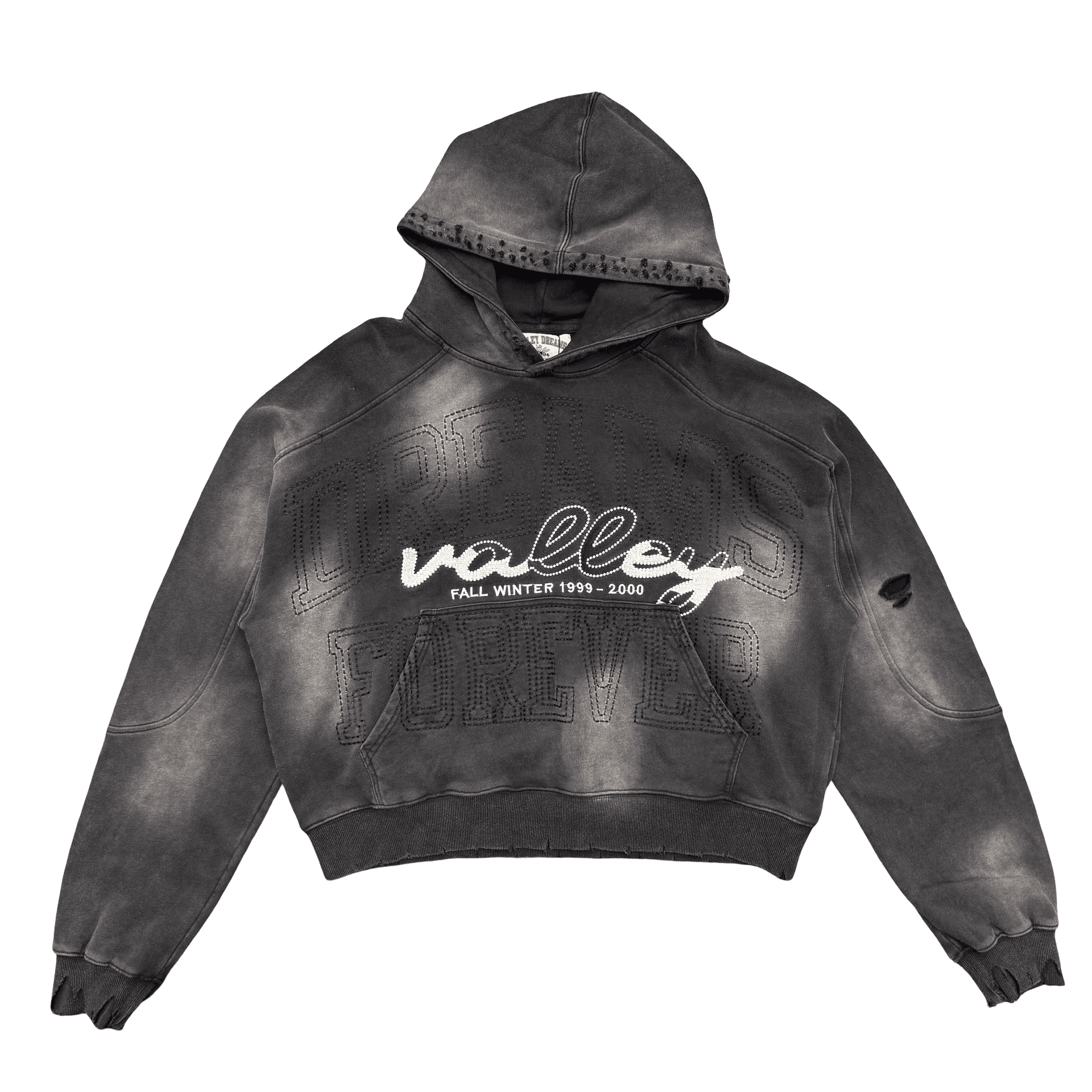 Vale Forever Religion Zip Up Hoodie Black — photo 1 of 2