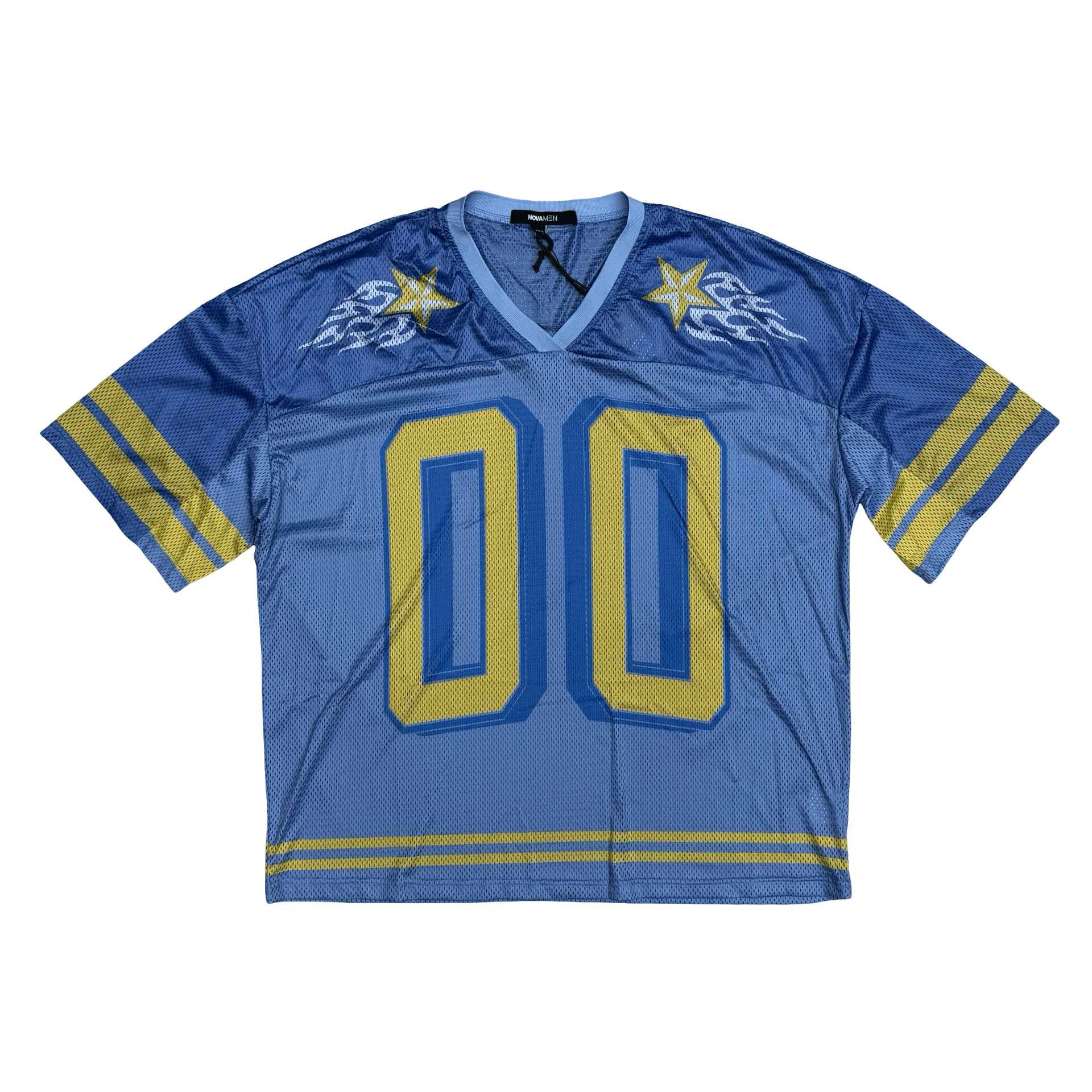 Fashion Nova Burning Star S/S Jersey Blue — photo 1 of 2