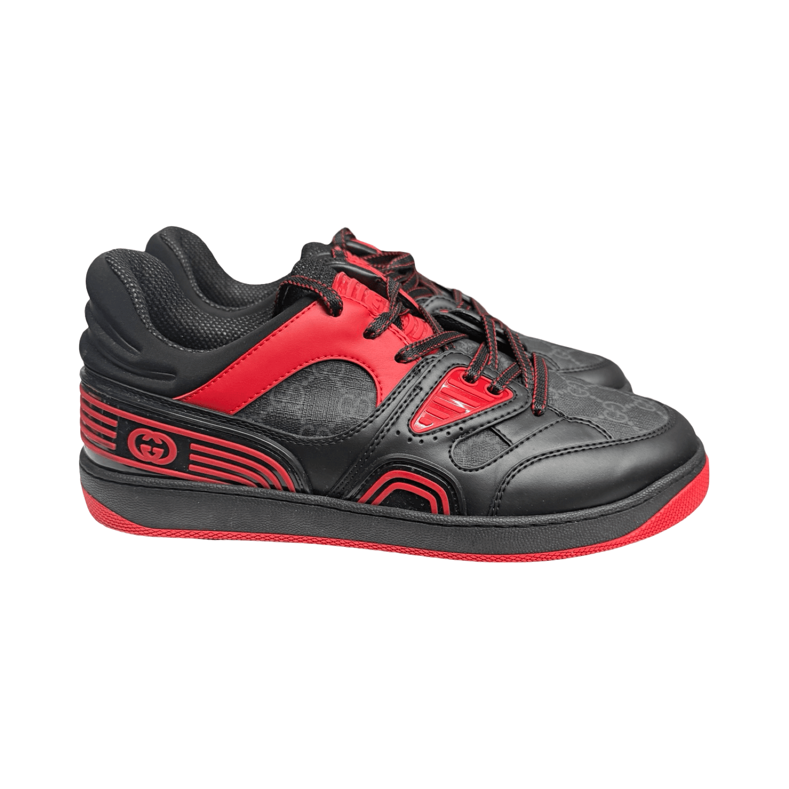 Gucci Basket Low Top Black Red — photo 1 of 7