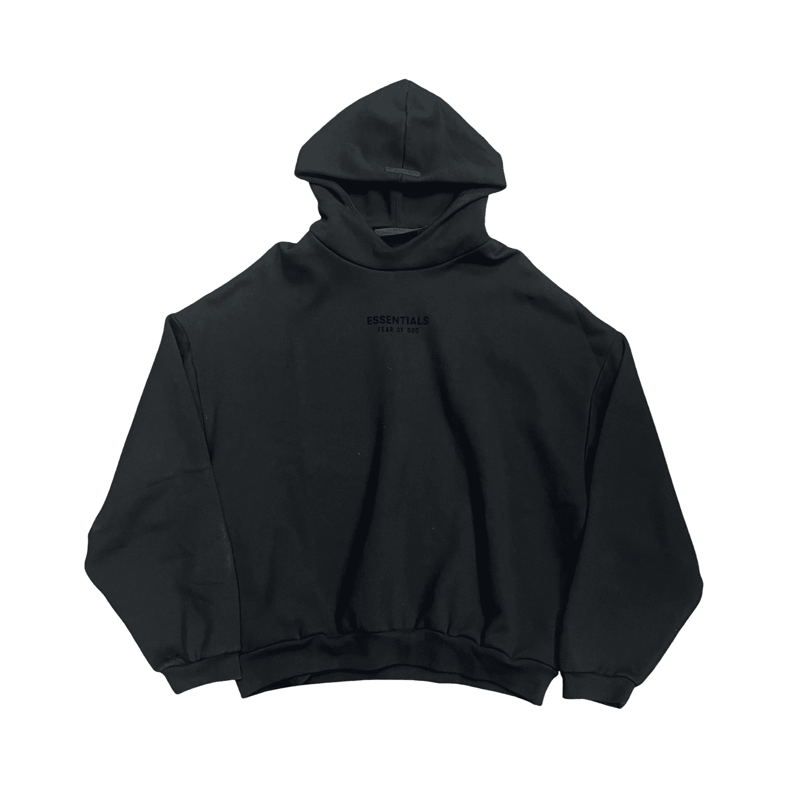 Essentials fear Of God Pullover Hoodie Jet Black — photo 1 of 2