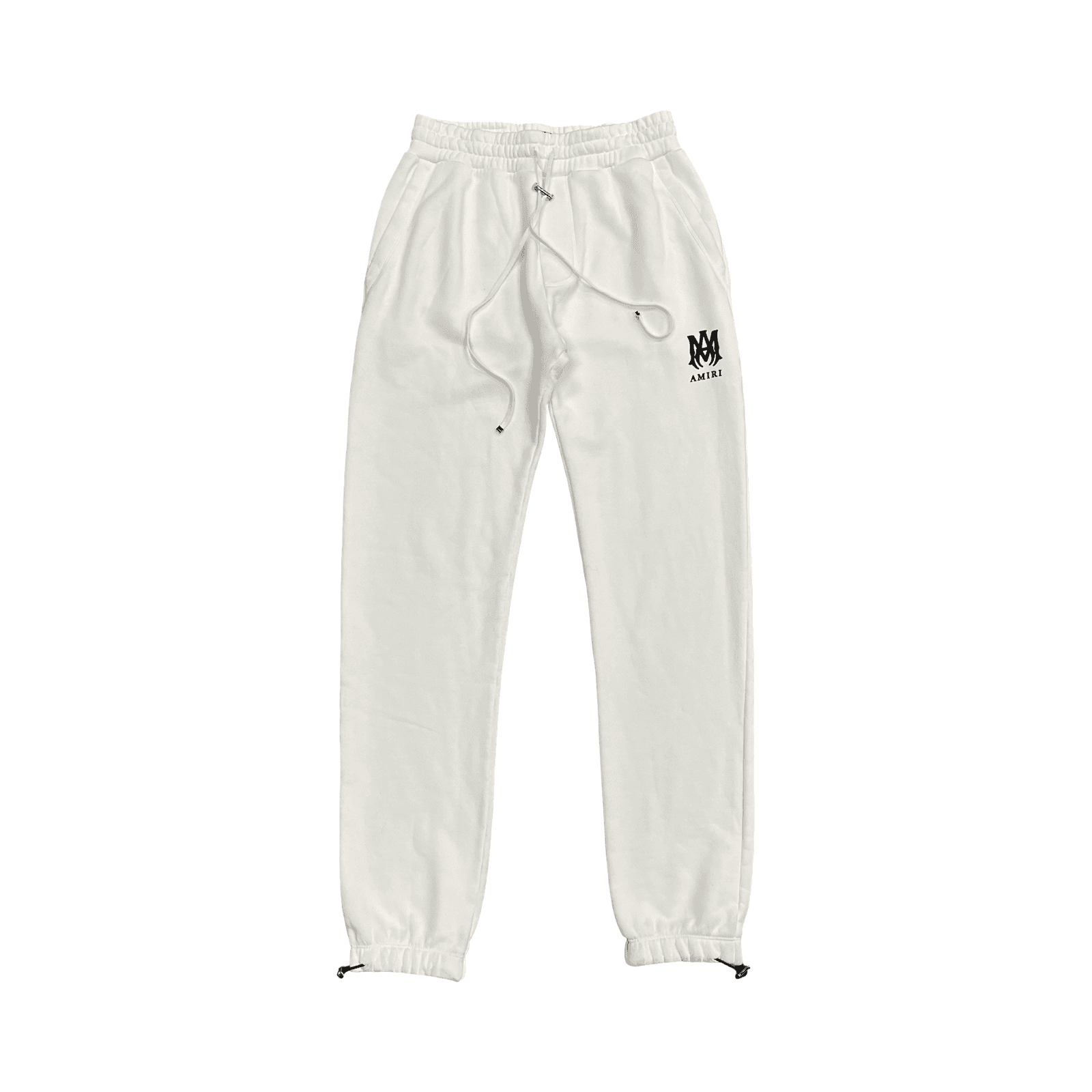 Amiri MA Core Logo Sweatpants White