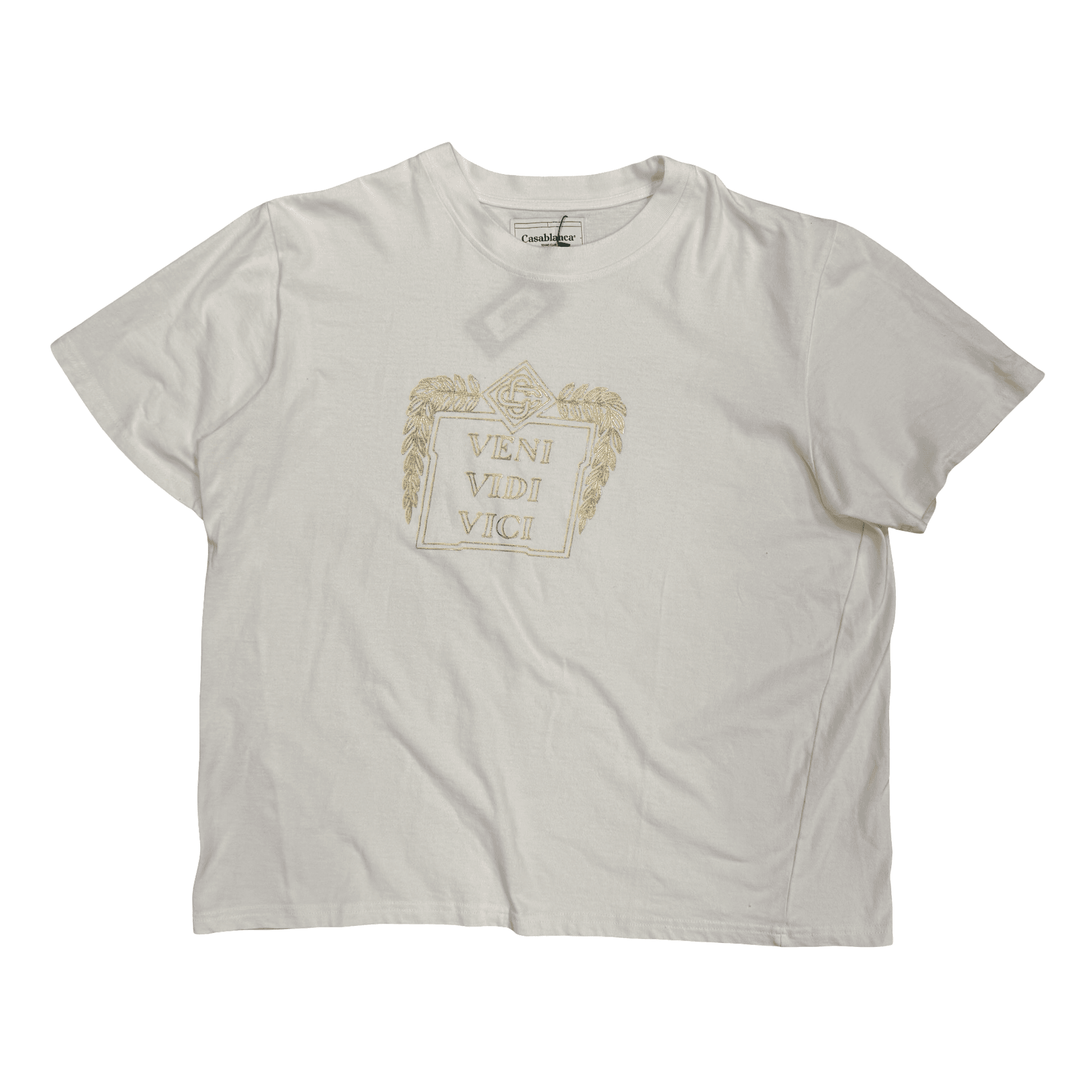 Casablanca Veni Vidi Vici T-Shirt White — photo 1 of 2