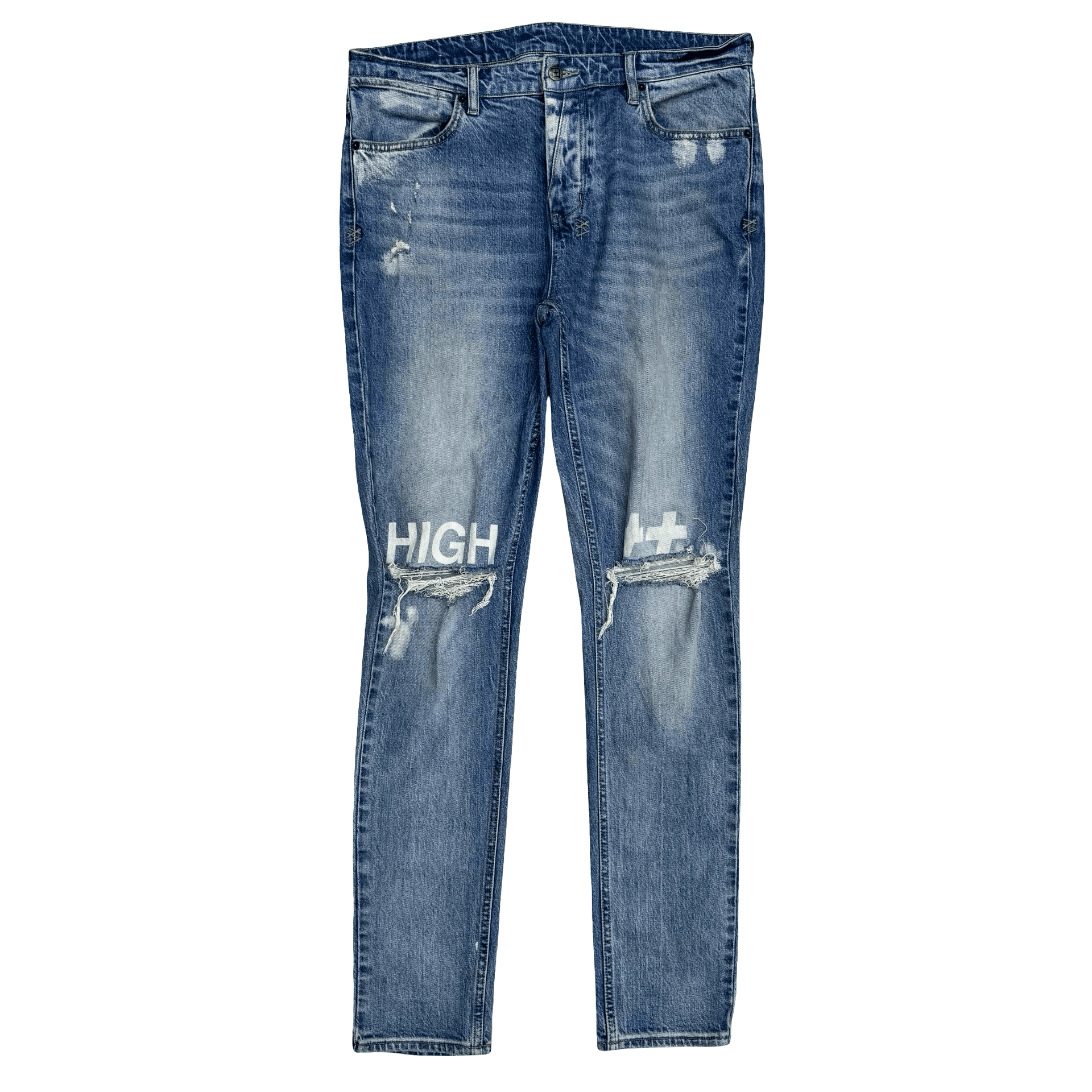 Ksubi Van Winkle Vertigo Denim Jeans Blue — photo 1 of 2