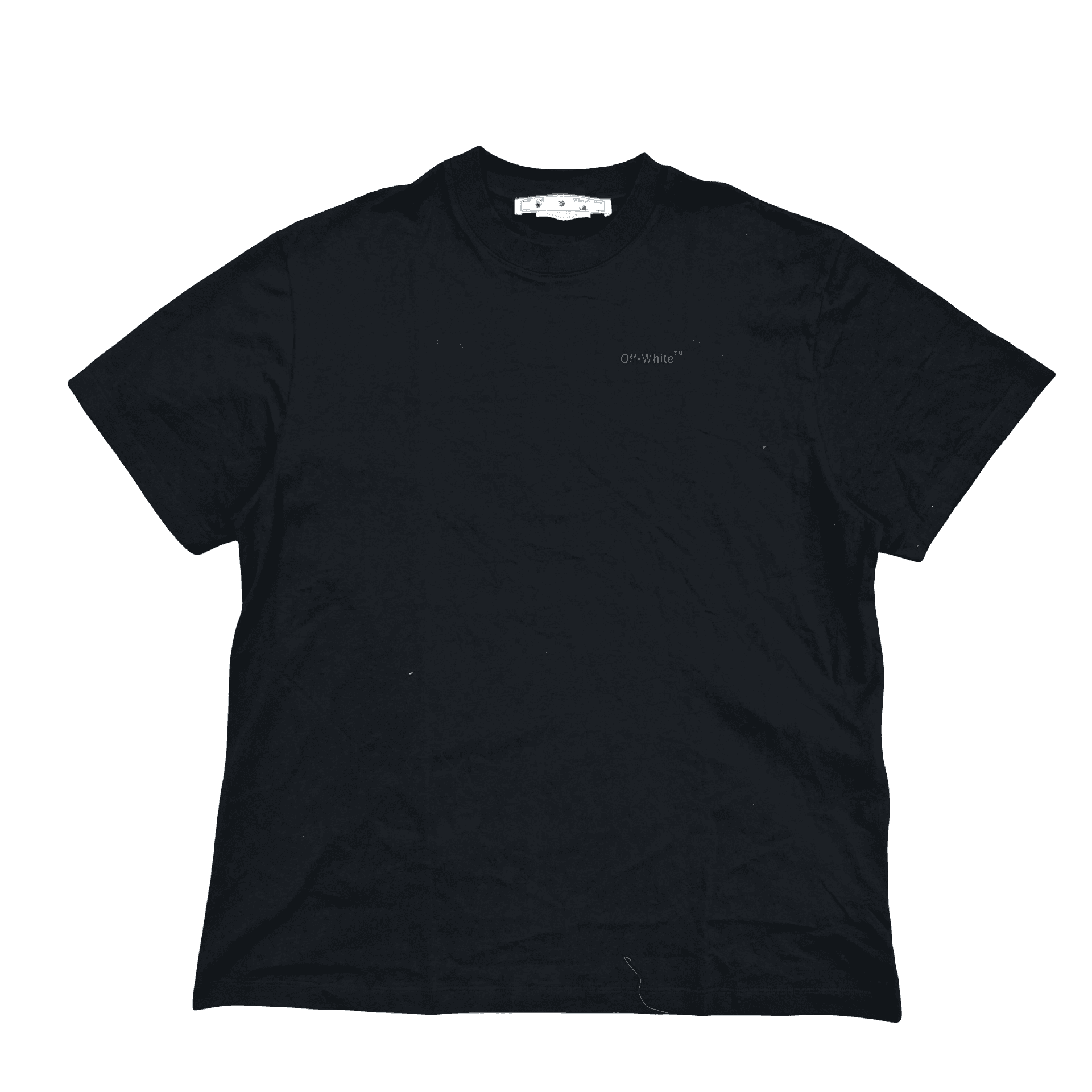Off-White Diag Tab Over S/S Tee Black