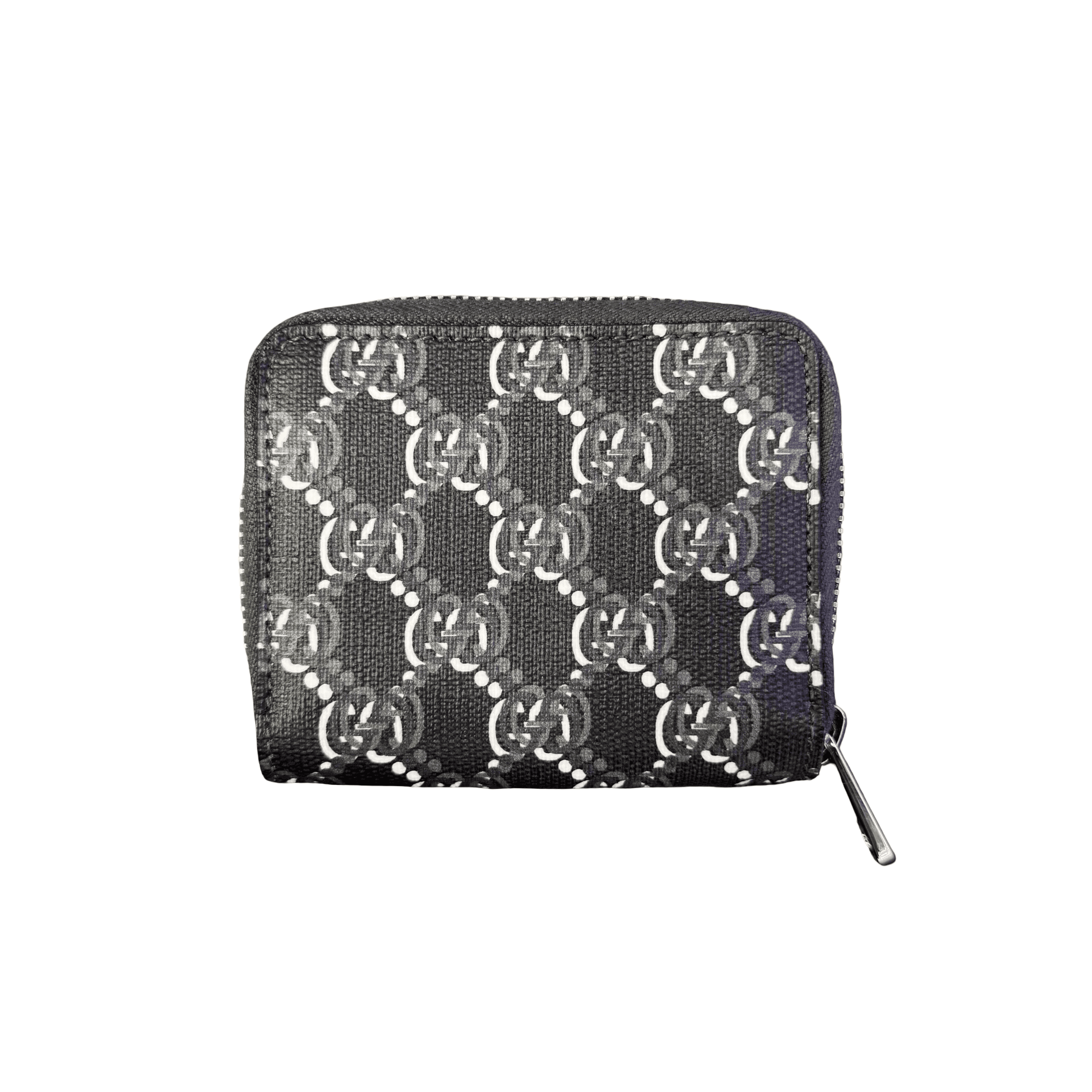 Gucci Zip Around Wallet Dark Grey