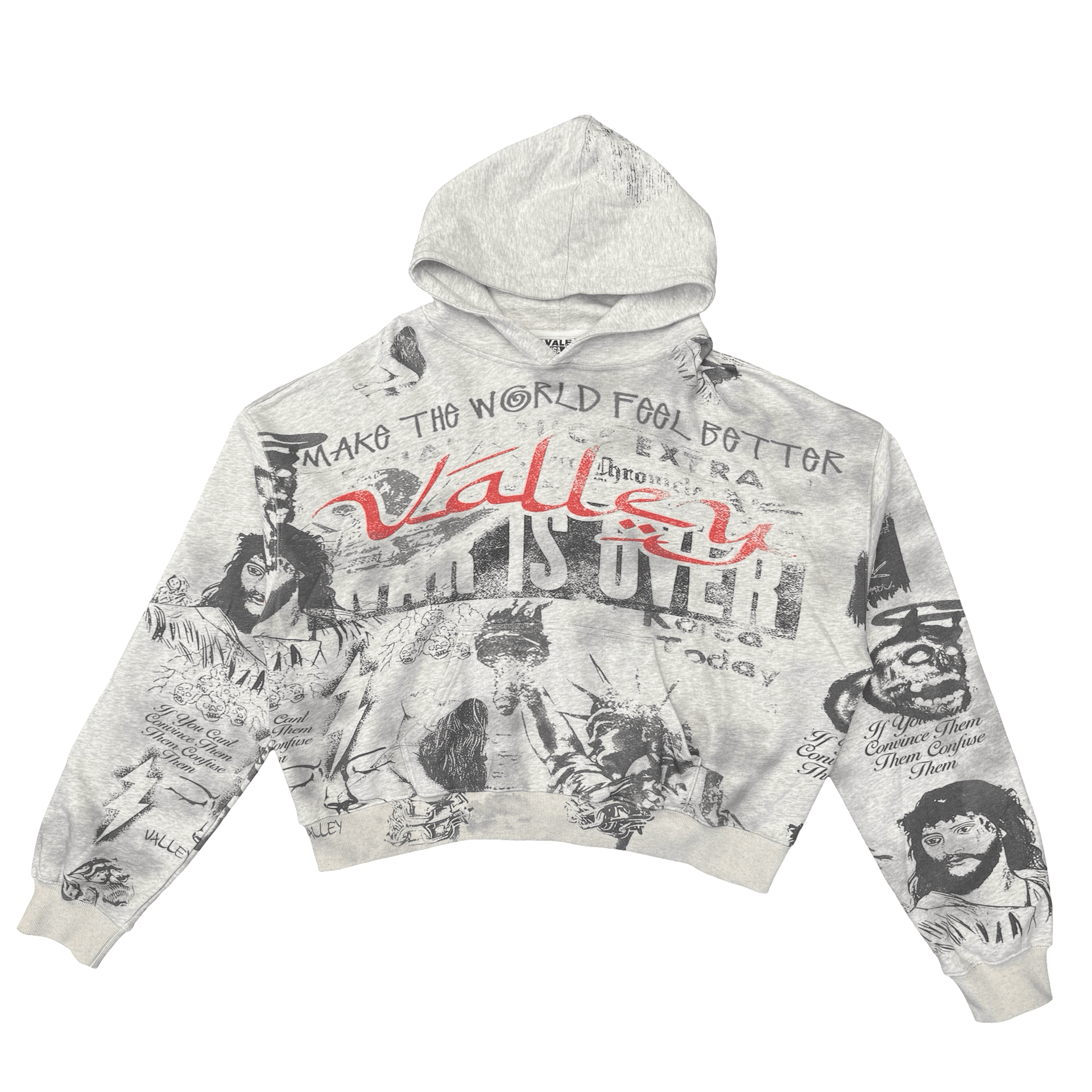 Vale Forever Mural Hoodie Grey — photo 1 of 2