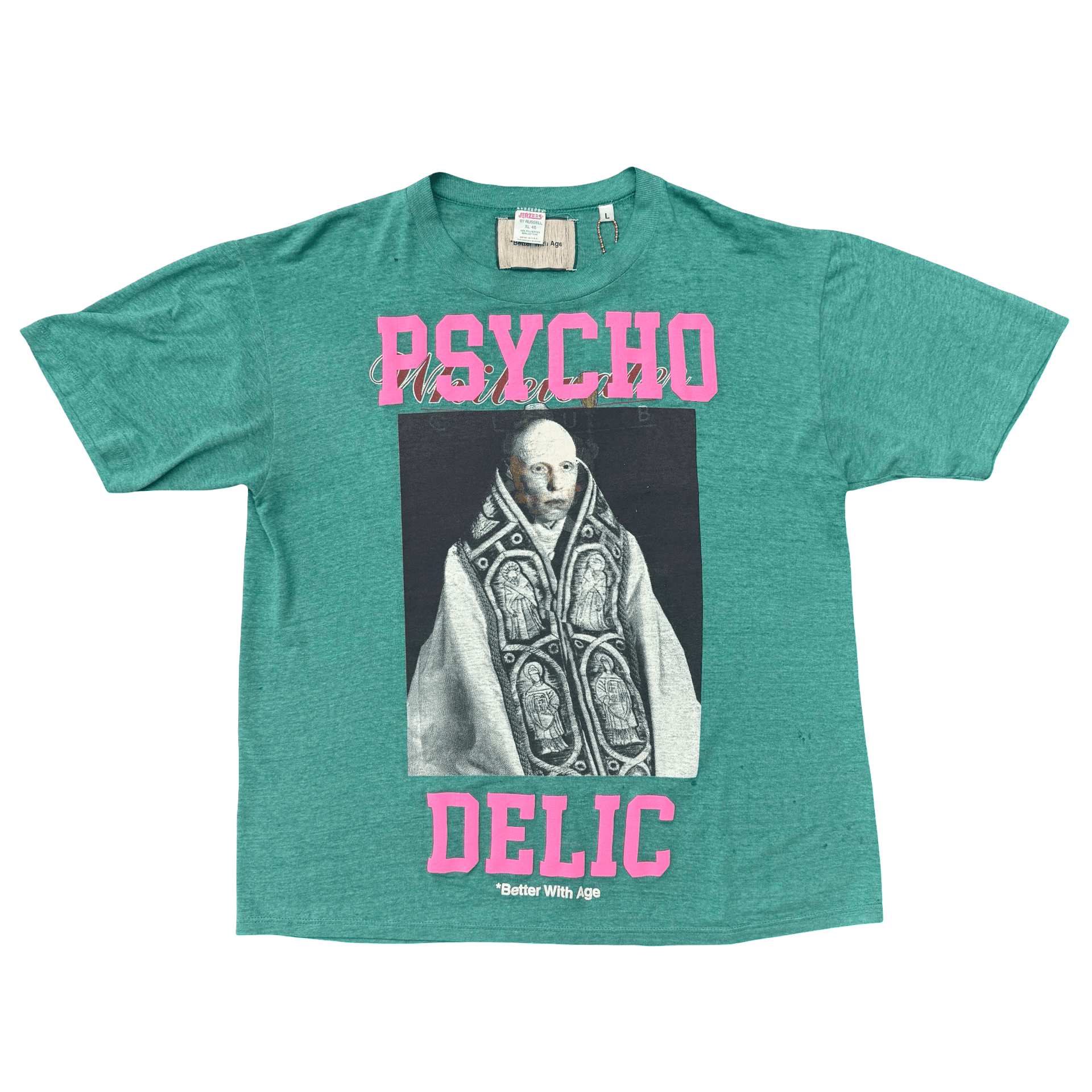 Better With Age x Designer x Vintage Psychedelic T-Shirt Green — photo 1 of 2