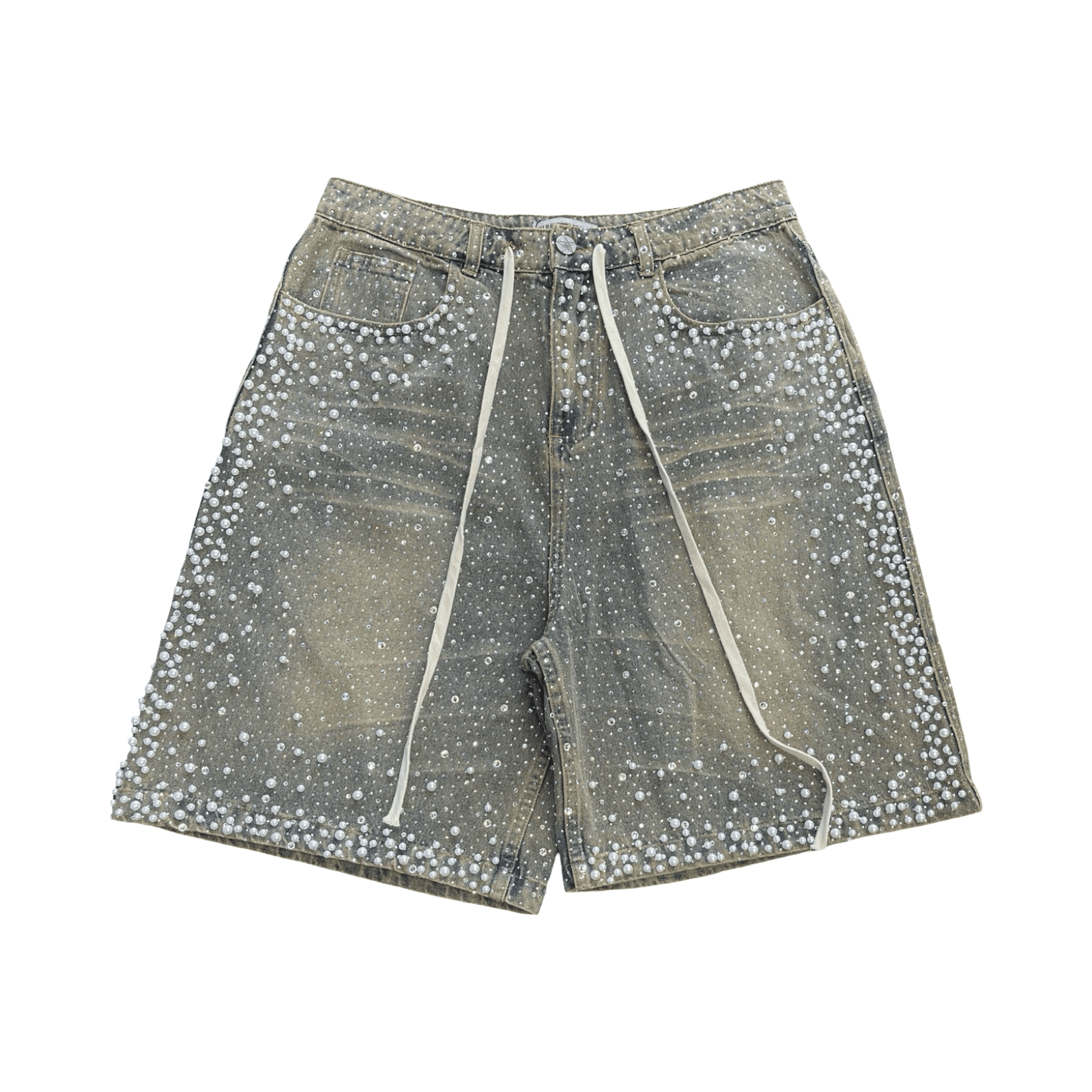 Vale Forever Rainstorm Jean Shorts Washed Blue — photo 1 of 2