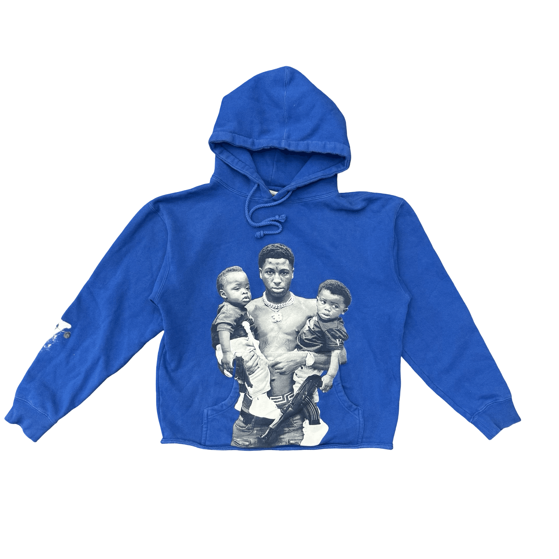 NBA Youngboy x Vlone Kacey Talk Hoodie Blue — photo 1 of 2