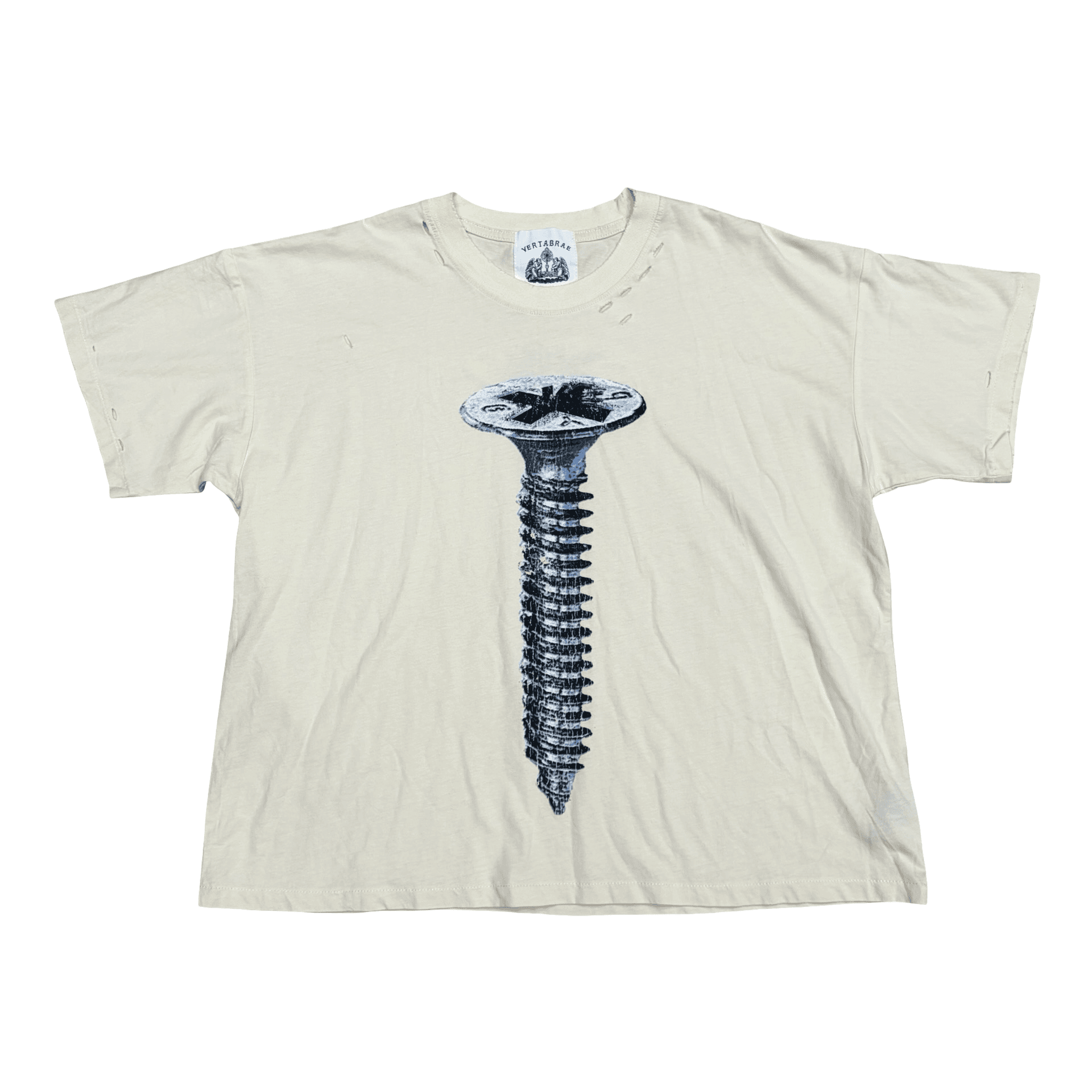 Vertabrae Screw Tee Cream
