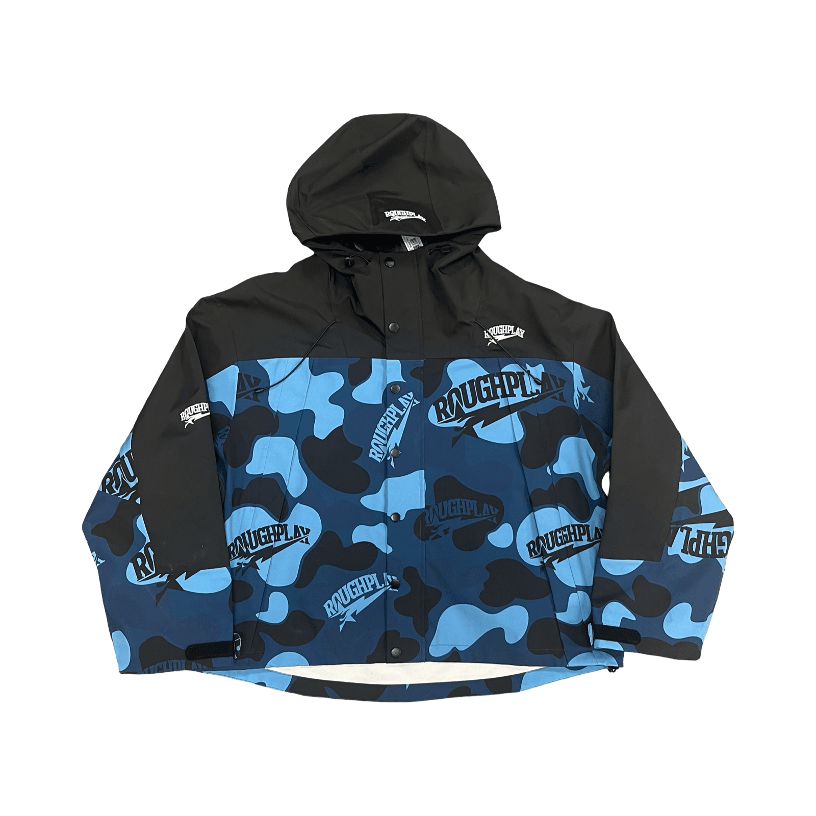 Rough Play Water Resistance Blue Camo Sweatshirt — photo 1 of 2