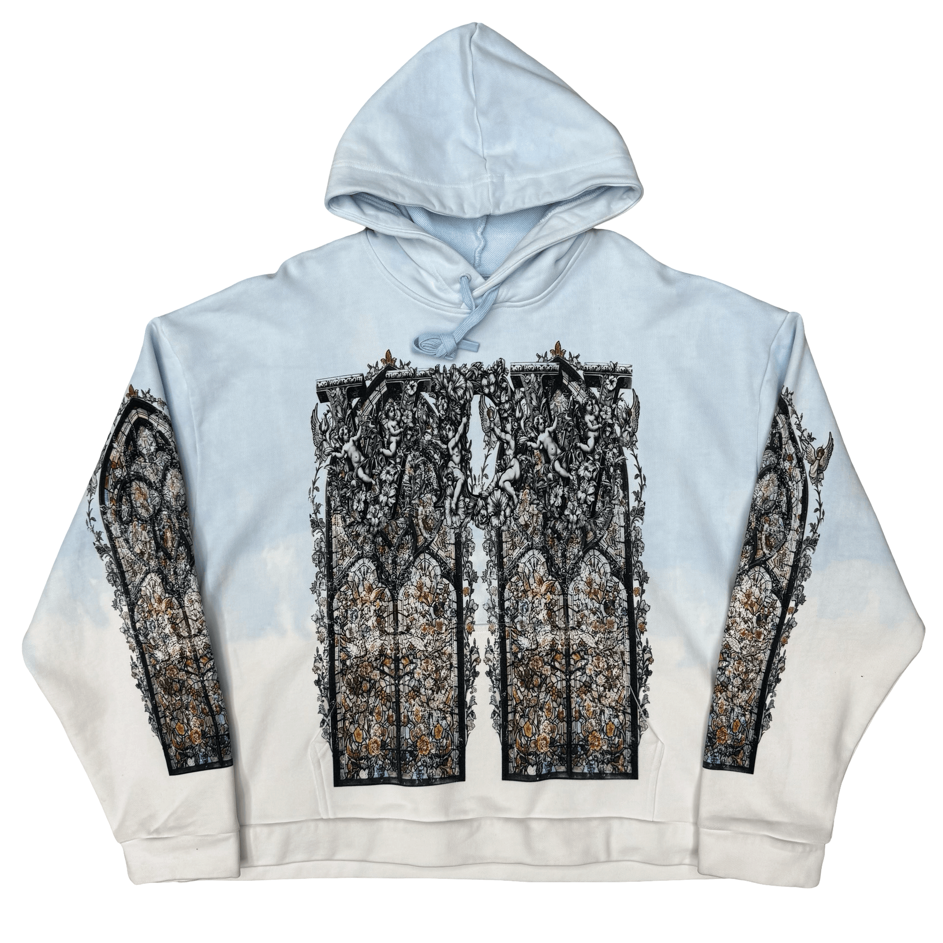 Who Decides War Ignatus Cotton Hoodie Sky Blue — photo 1 of 2