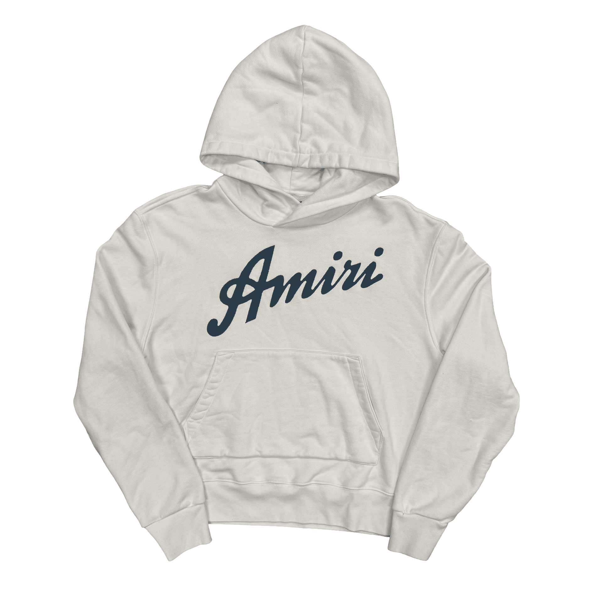 Amiri California Hawaiian Hoodie White