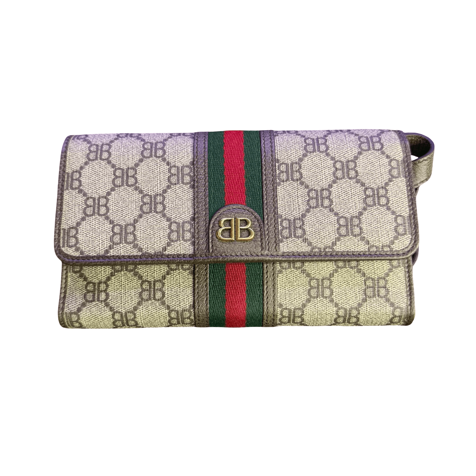 Gucci x Balenciaga The Hacker Project Continental Wallet Beige