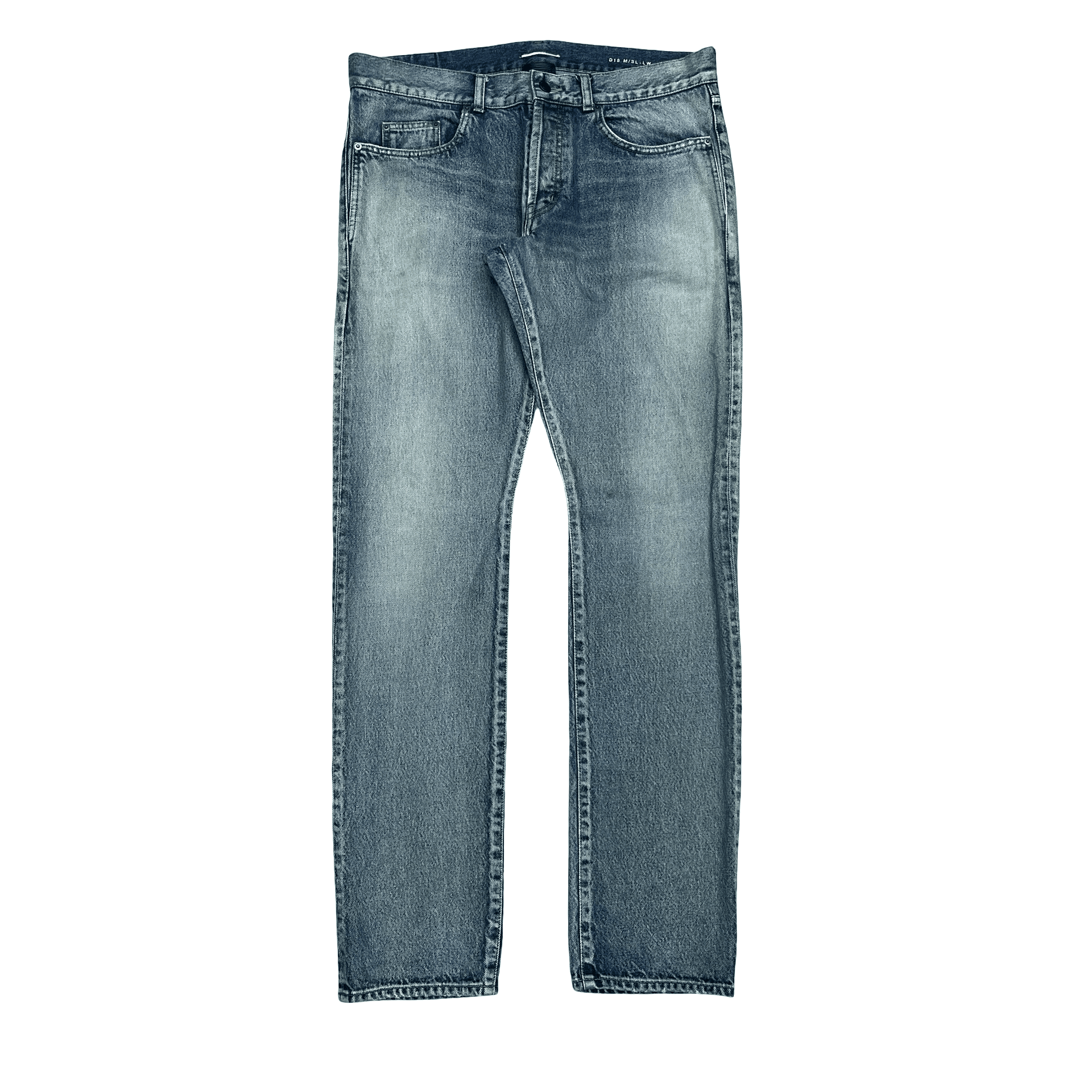 Saint Laurent Straight Fit Jeans Blue — photo 1 of 2