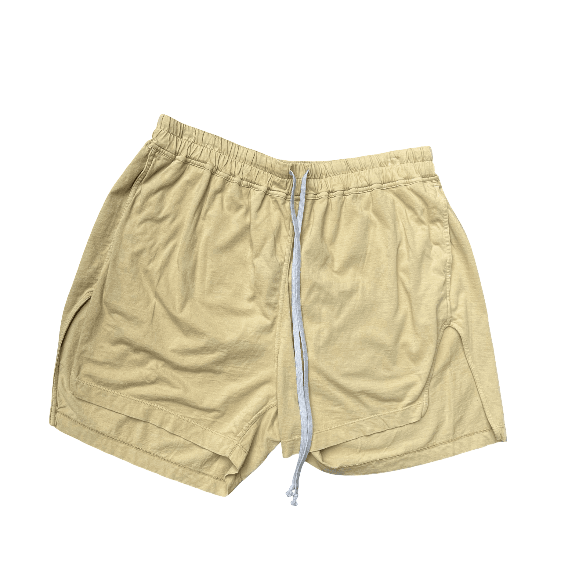 Rick Owens DRKSDW Yellow Phleg Shorts — photo 1 of 2