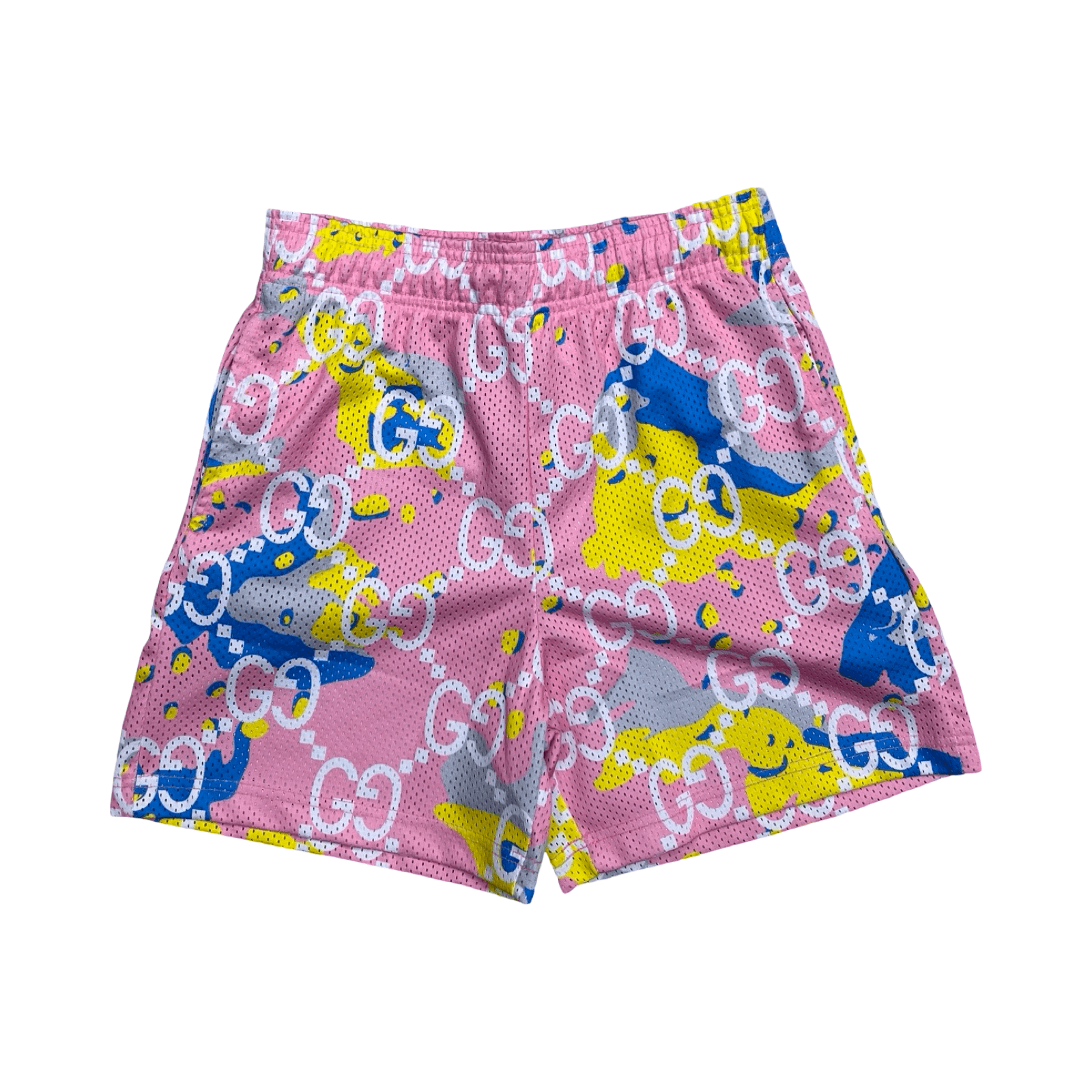 Bravest Studios Mesh Shorts Mega G Pink/Yellow