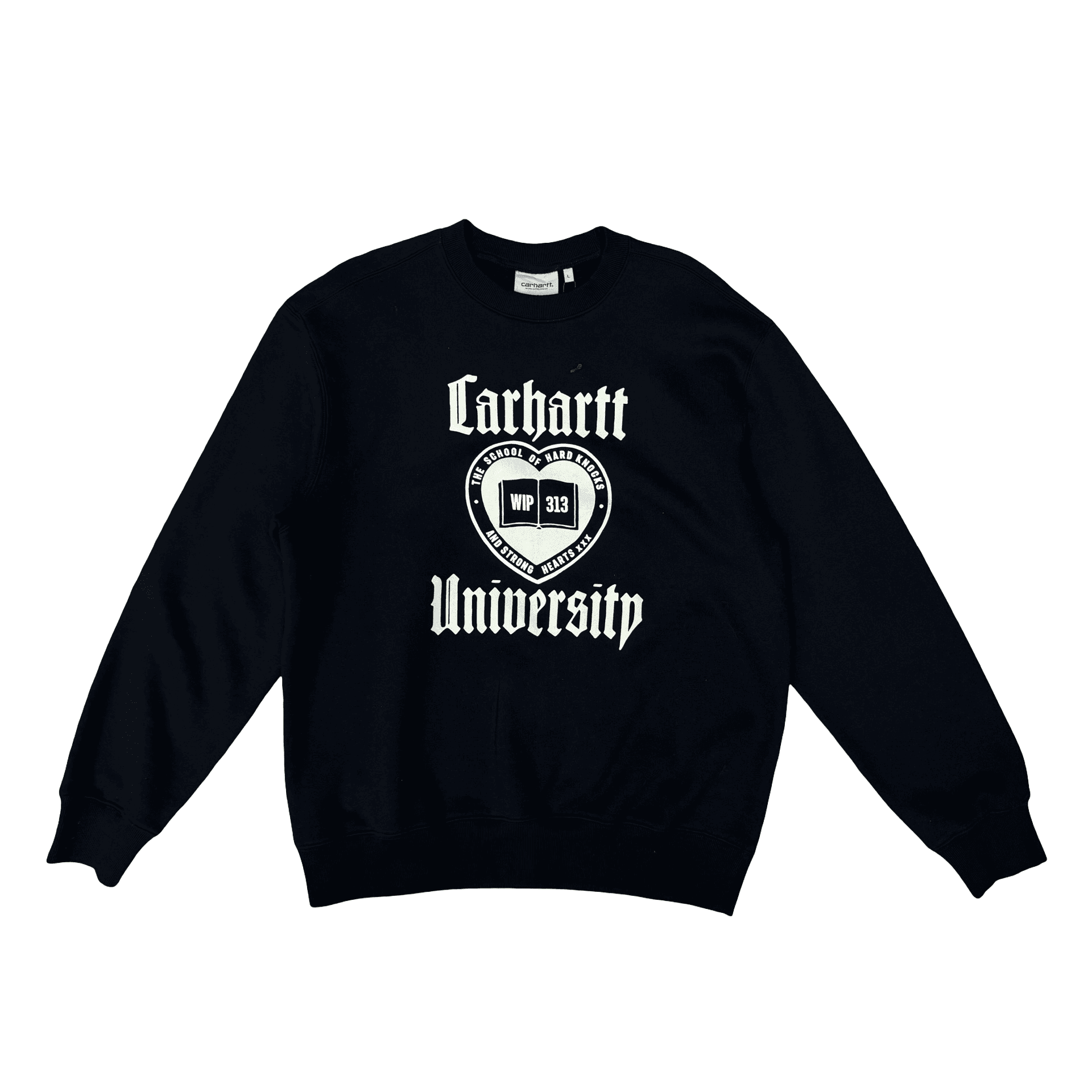 Carhartt University of Hard Knocks Crewneck Black — photo 1 of 2