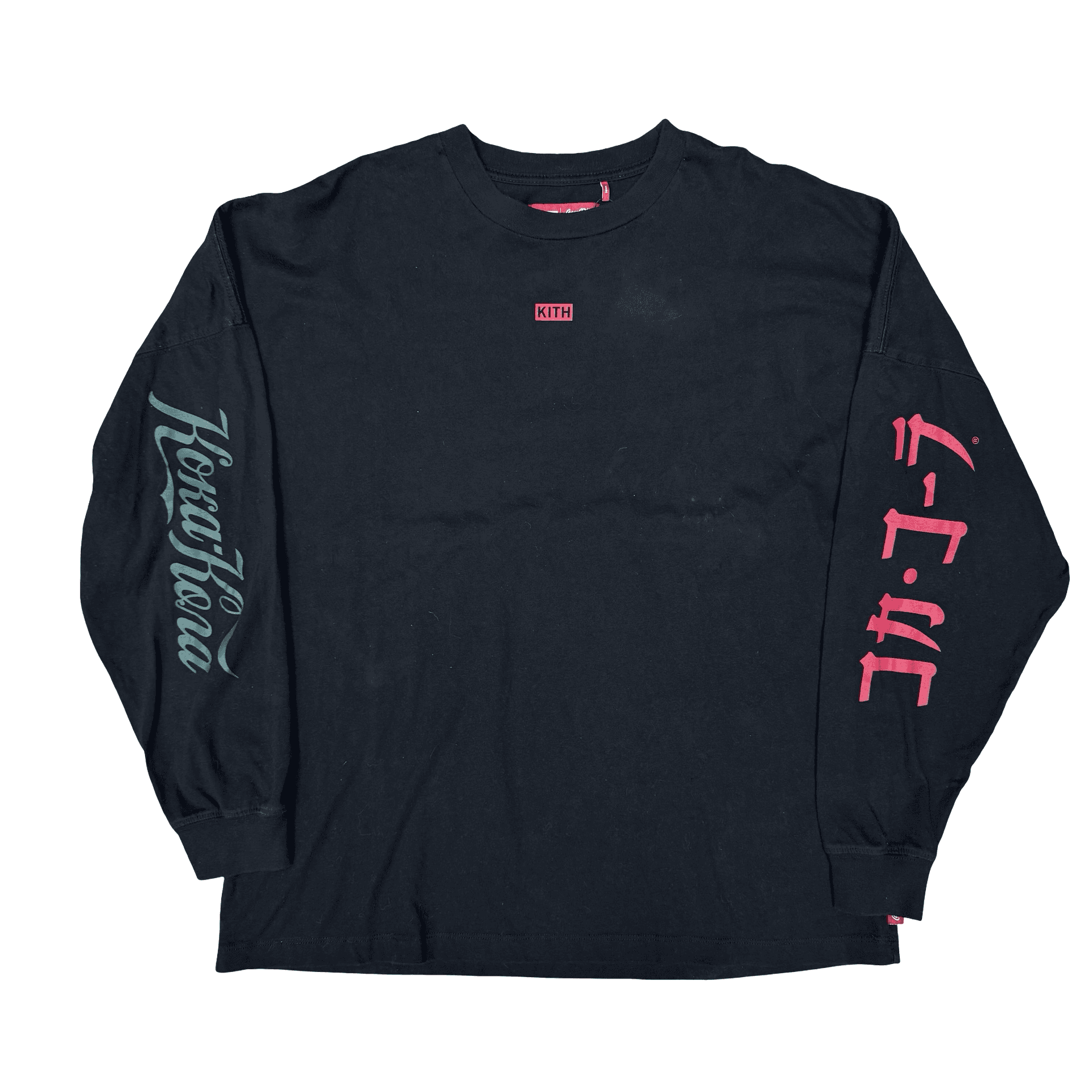 Kith x Coca-Cola L/S T-Shirt Black — photo 1 of 2