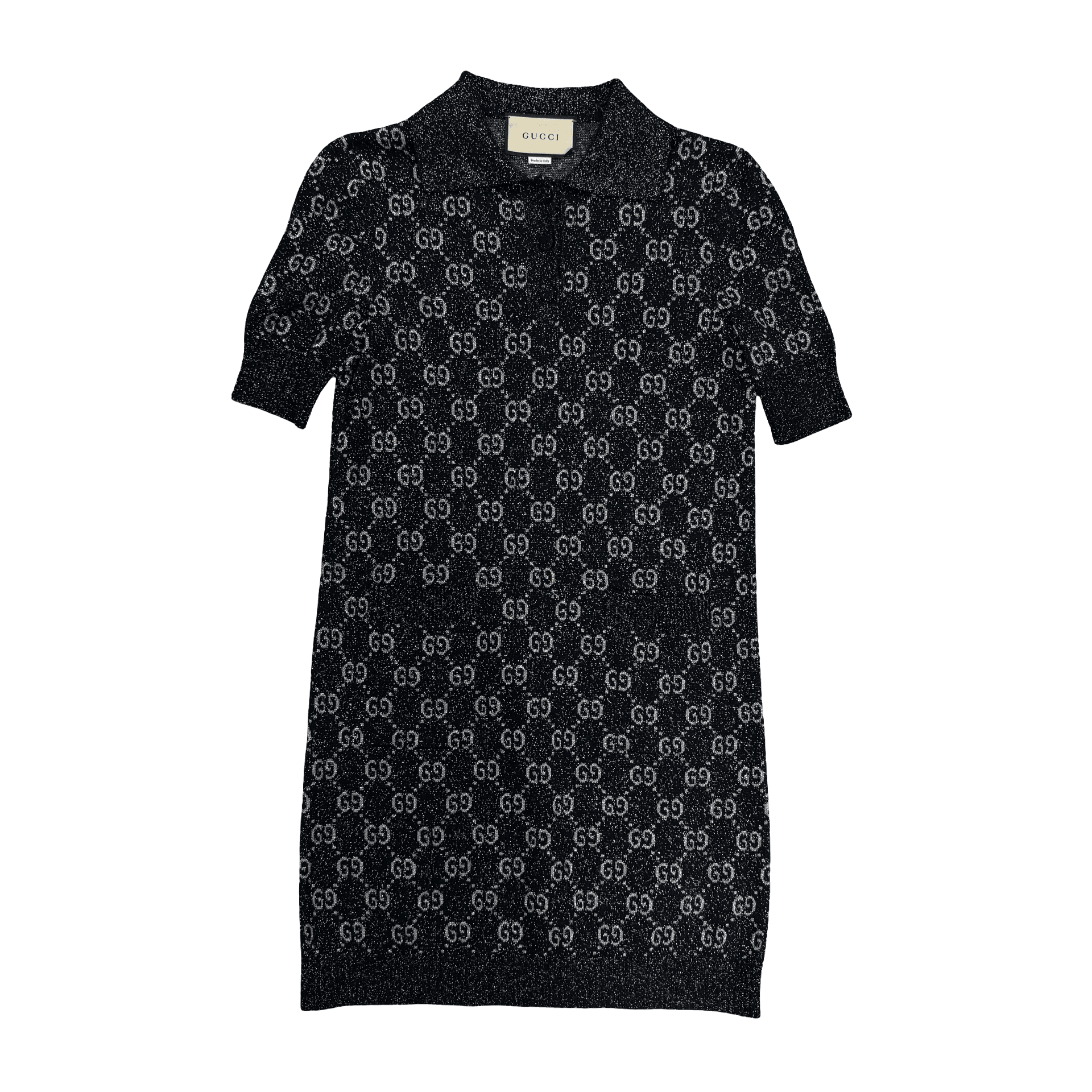 WMNS Gucci GG Metallic Jacquard Mini Dress Black — photo 1 of 2