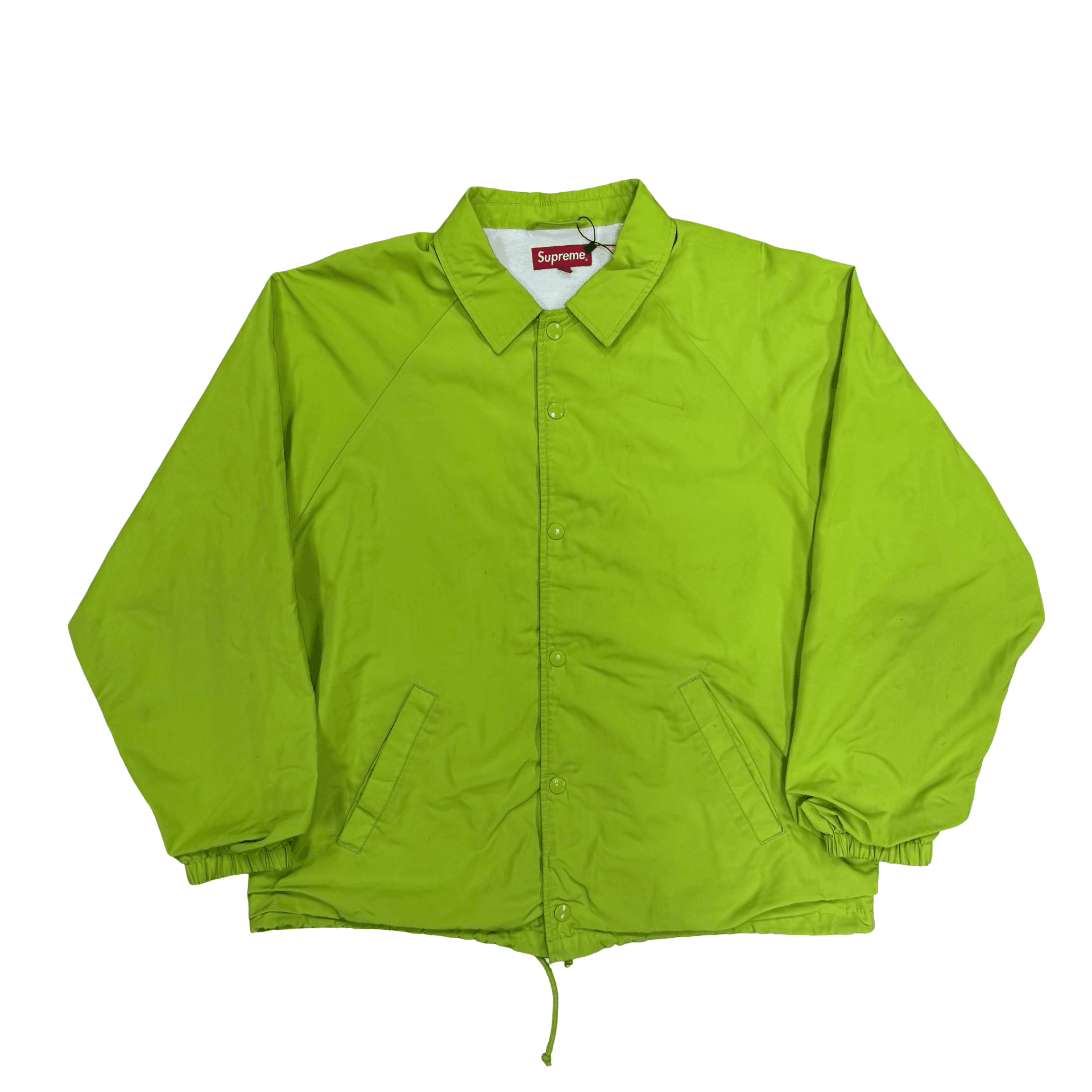 Supreme World Famous Coaches Jacket Lime — photo 1 of 2