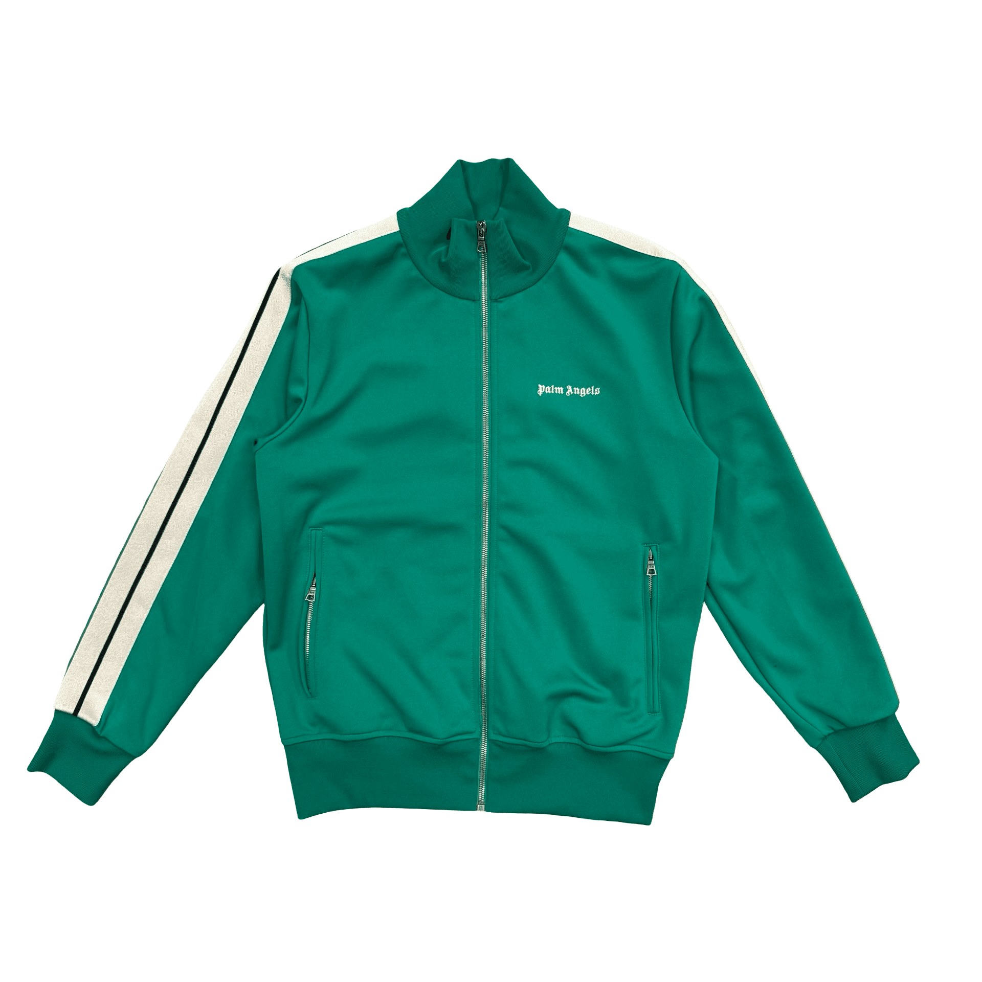 Palm Angels Classic Logo Track Jacket Green
