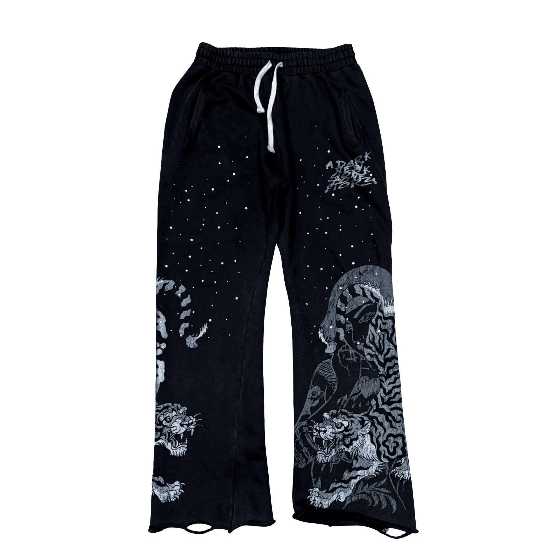 Lost Intricacy Twin Tiger Sweatpants Black — photo 1 of 2