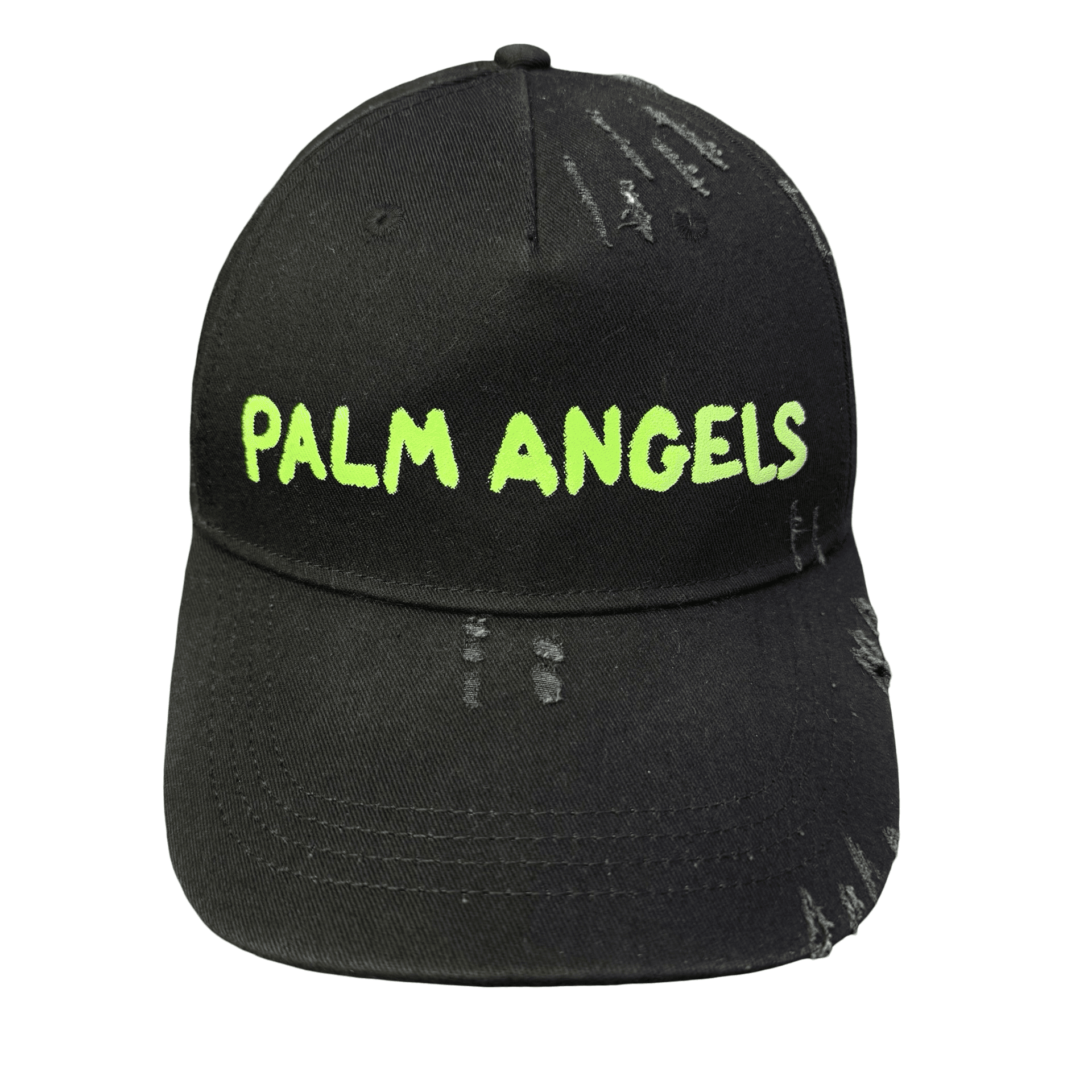 Palm Angels Seasonal Logo Cap Black Green