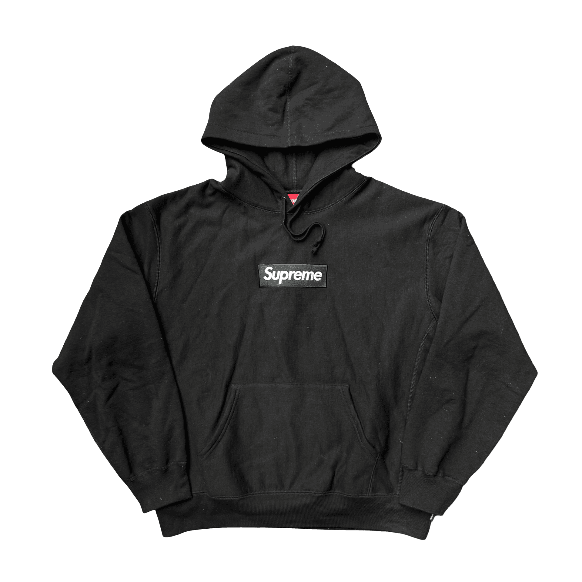FW25 Supreme Box Logo Hooded Sweatshirt Black — photo 1 of 2