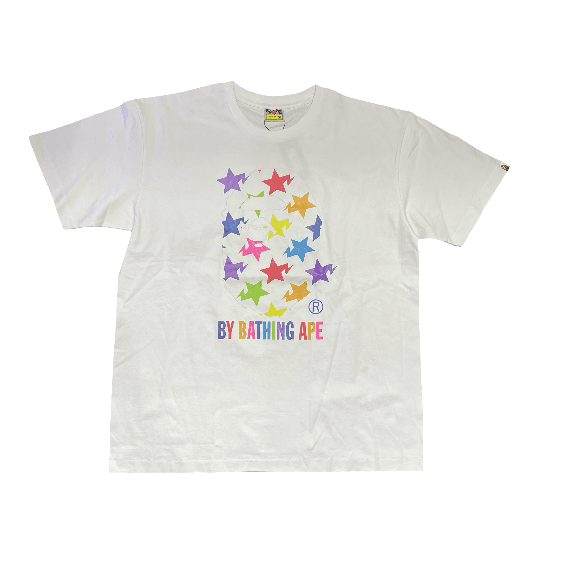 Bape White T-shirt Multi Star — photo 1 of 2