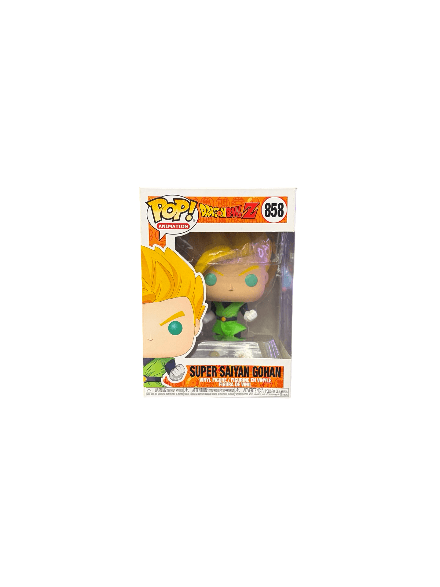 Funko Pop Dragon Ball Z Super Saiyan Gohan #858 — photo 1 of 2