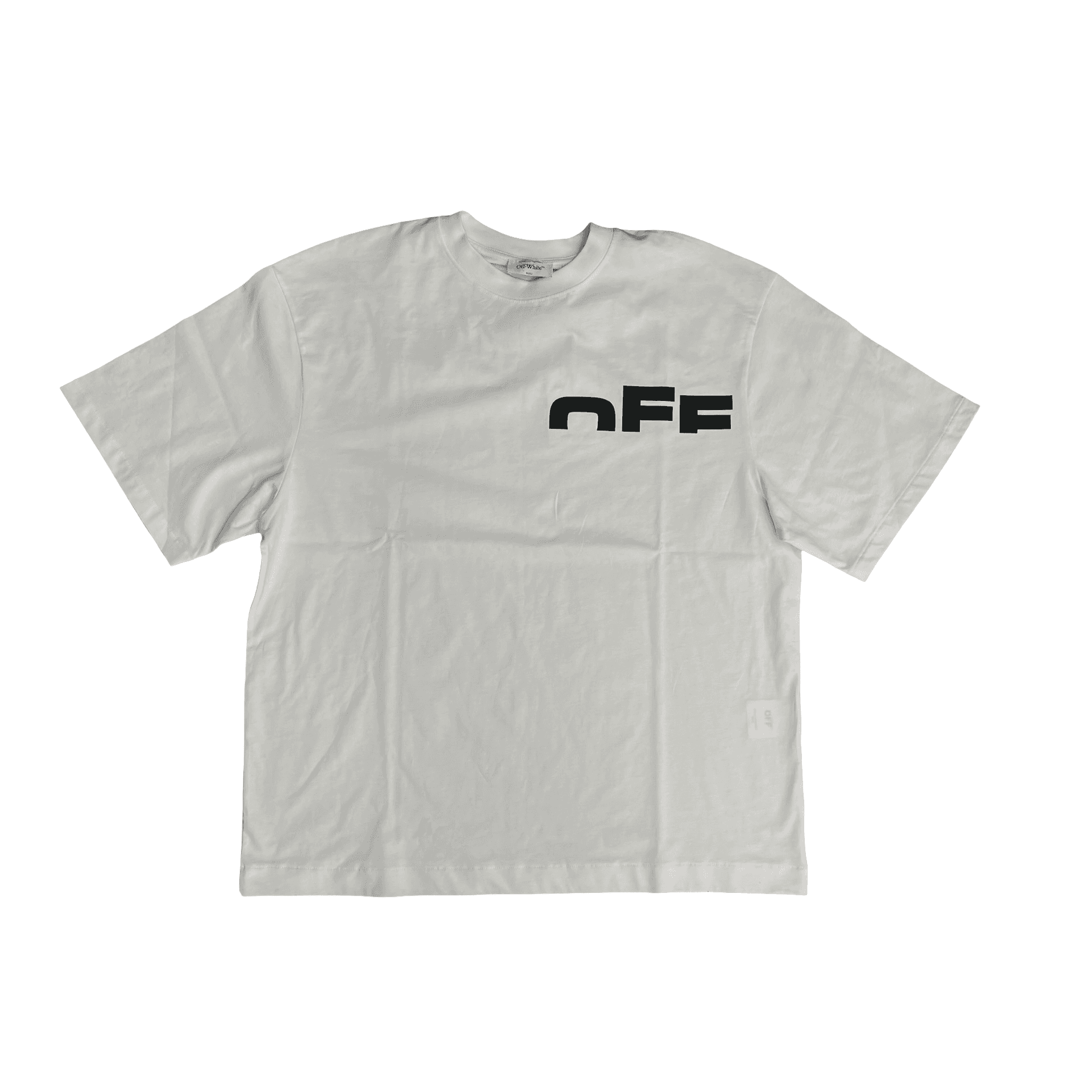 Off-White Virgil Abloh Split Logo Oversized T-Shirt
