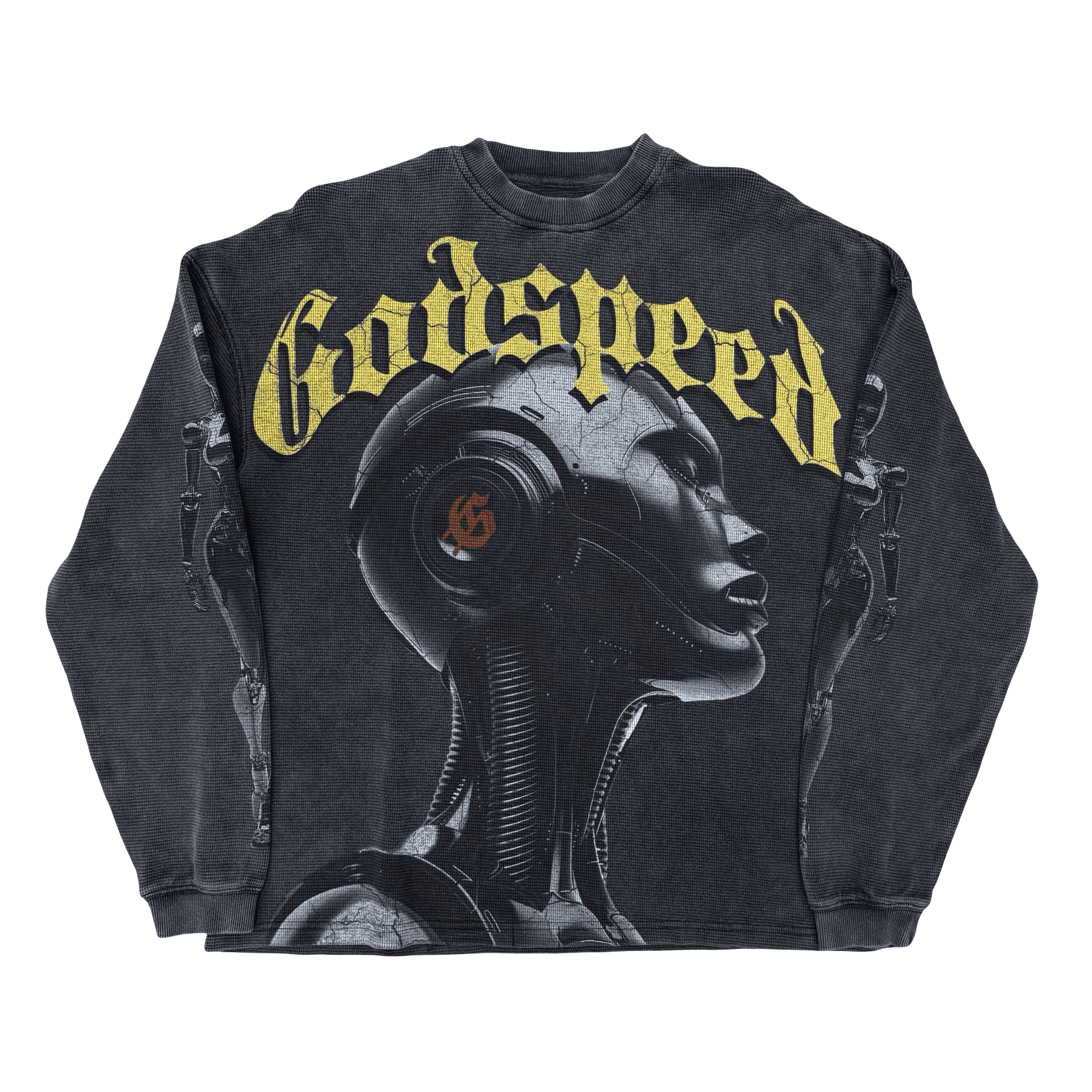 Godspeed Alexa Thermal L/S Tee Black Wash — photo 1 of 2