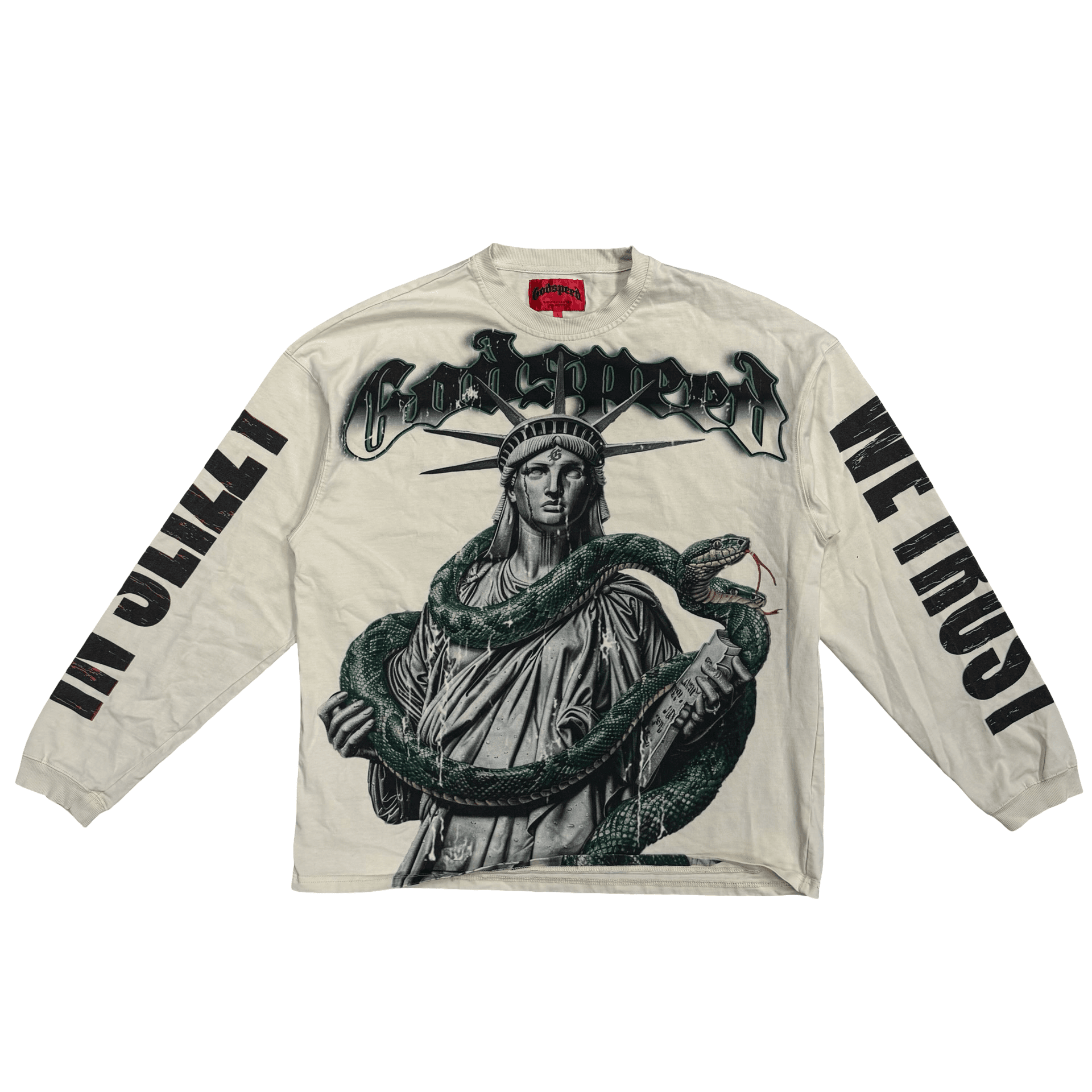 Godspeed Top 5 Slizzy L/S Bloom T-Shirt Bone — photo 1 of 2