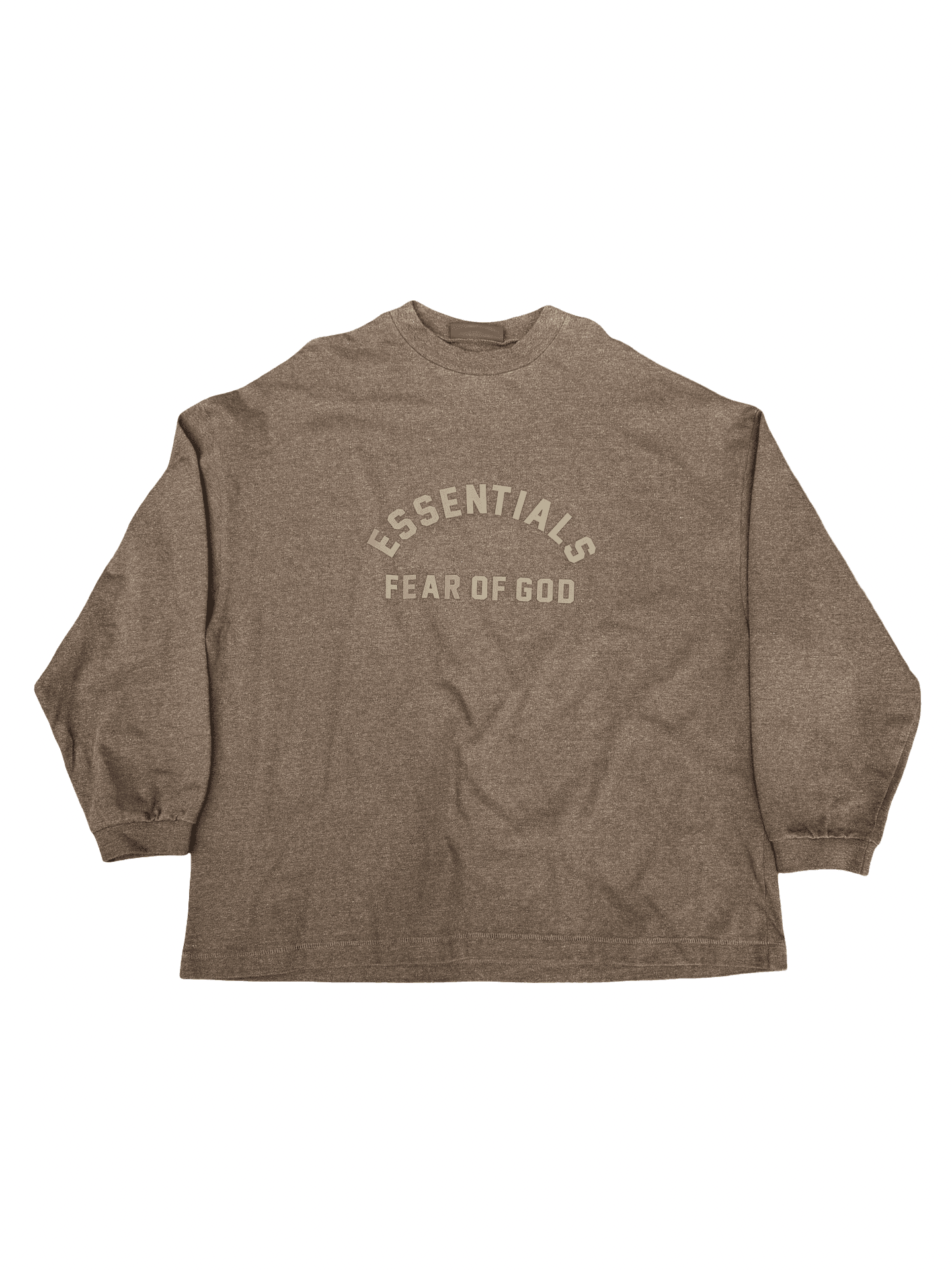 Essentials FOG Heavy L/S T-Shirt Heather Brown — photo 1 of 2
