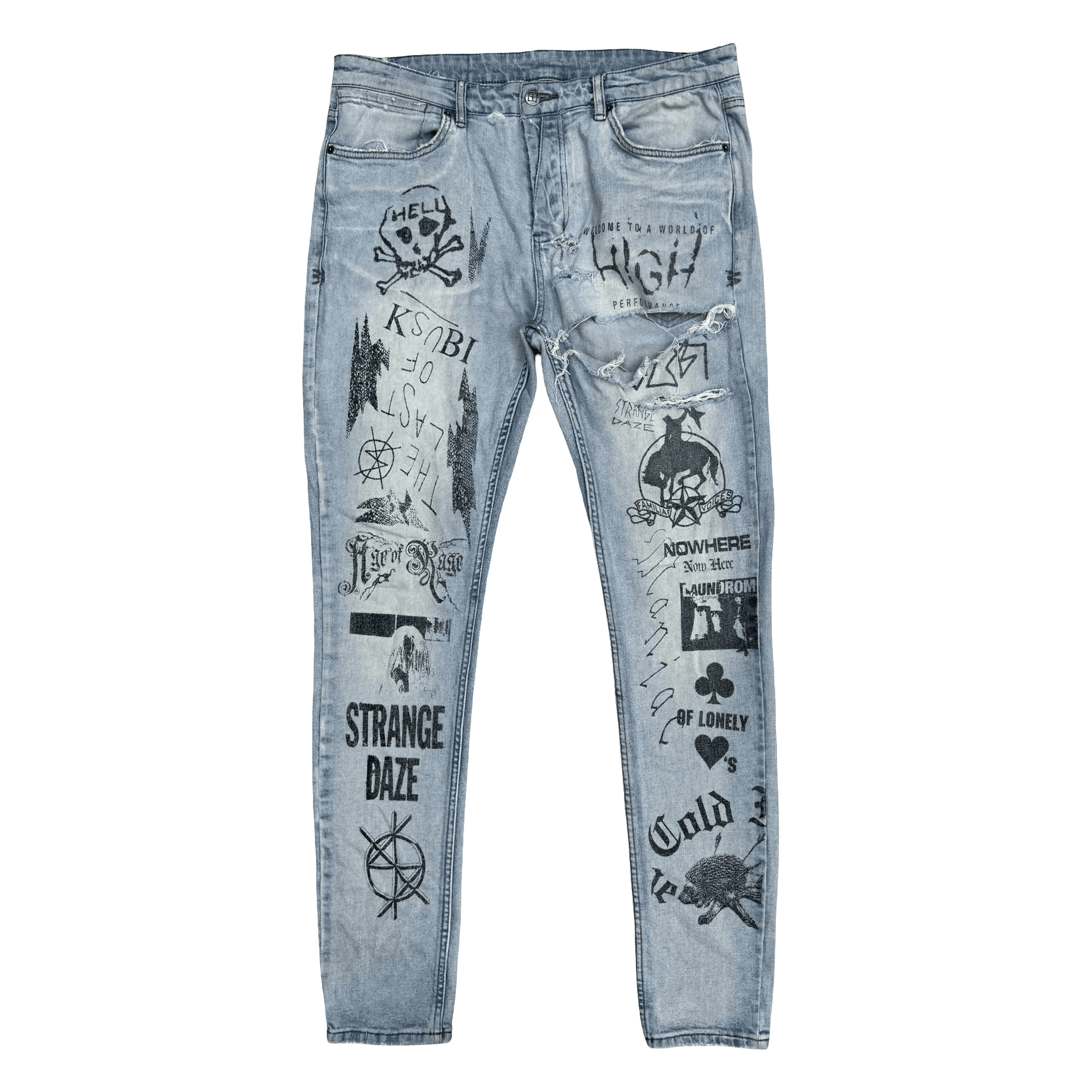Ksubi Van Winkle Nowhere Punk Jeans Blue — photo 1 of 2