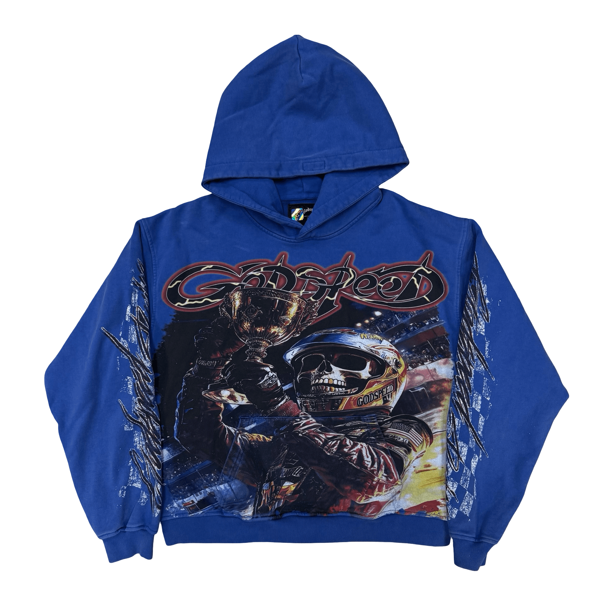 Godspeed Podium Dreams Hoodie Blue Wash