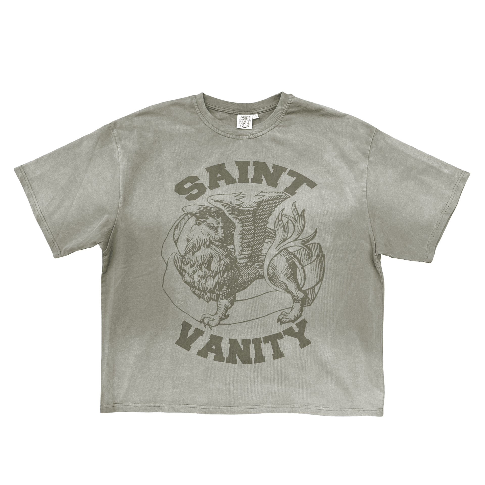 Saint Vanity Griffin Tee Green Dissolve — photo 1 of 2