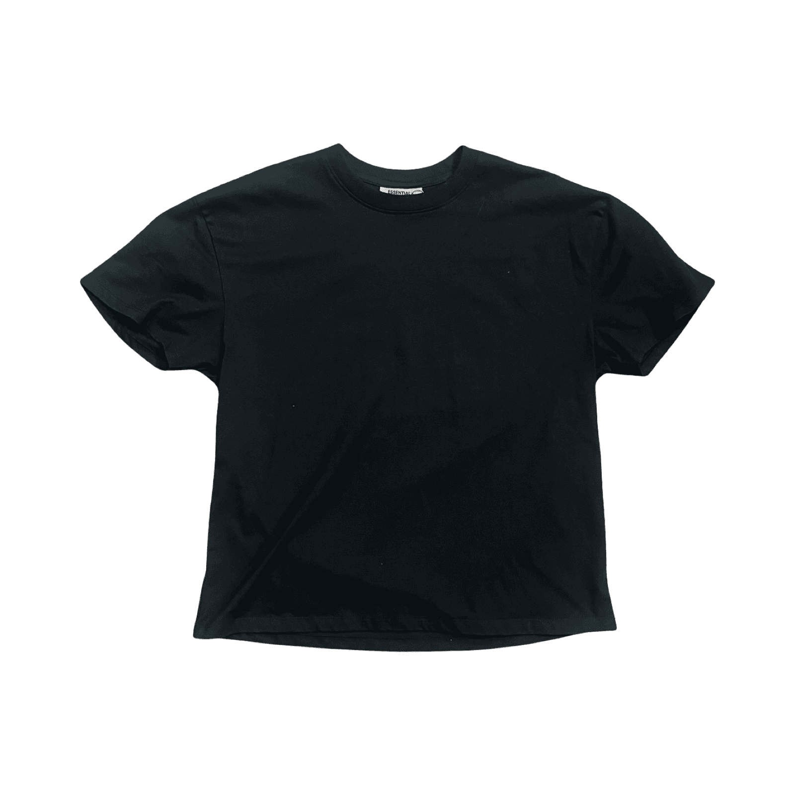 Essentials Fear Of God Back Logo Tee Shirt Black — photo 1 of 2